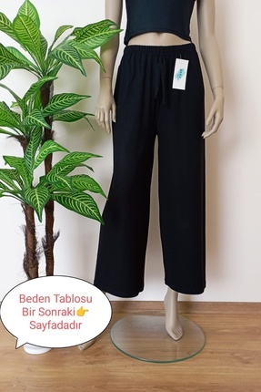 VİP BERA TEKSTİL Kadın 1. Kalite Likralı Penye Bol Paça Pantolon
