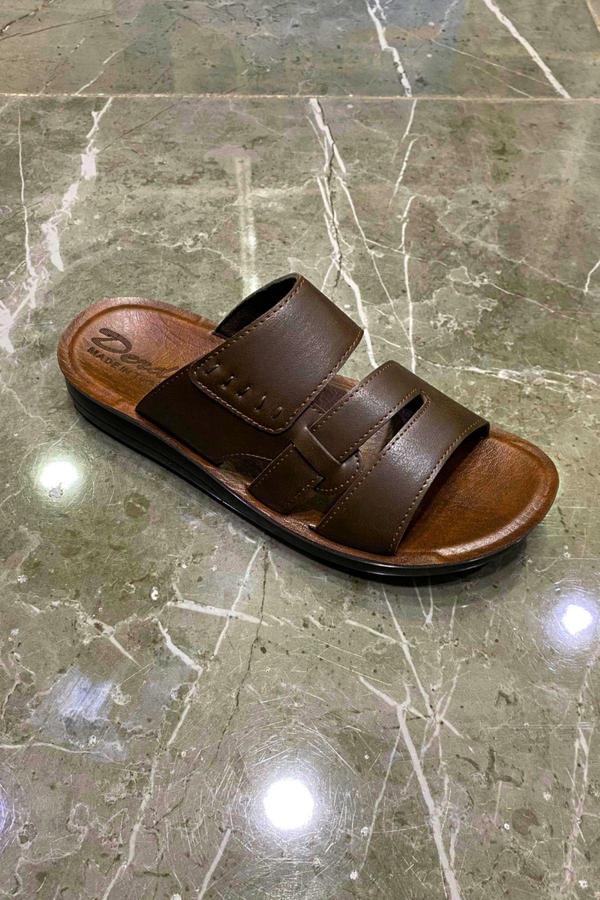 D derde made in turkey Erkek terlik yumuşak comfort class gezmelik günlük giyimde