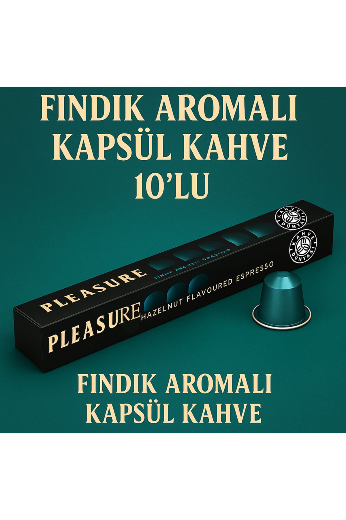 Kahve Dünyası Fındık Aromalı Kapsül Kahve 10'lu