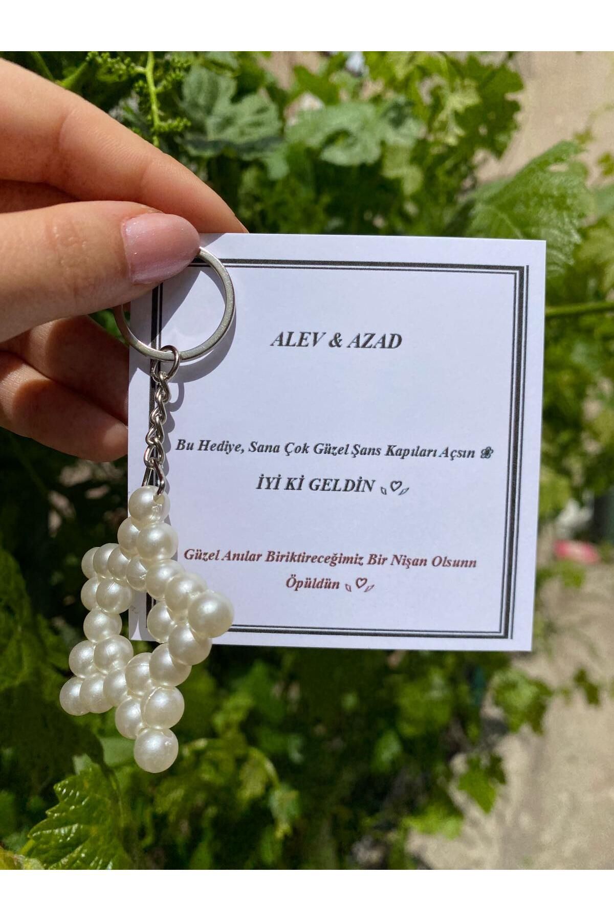 HEN GSM 15 adet inci yıldız anahtarlık nikah düğün kına nişan sünnet hafizlik doğum günü