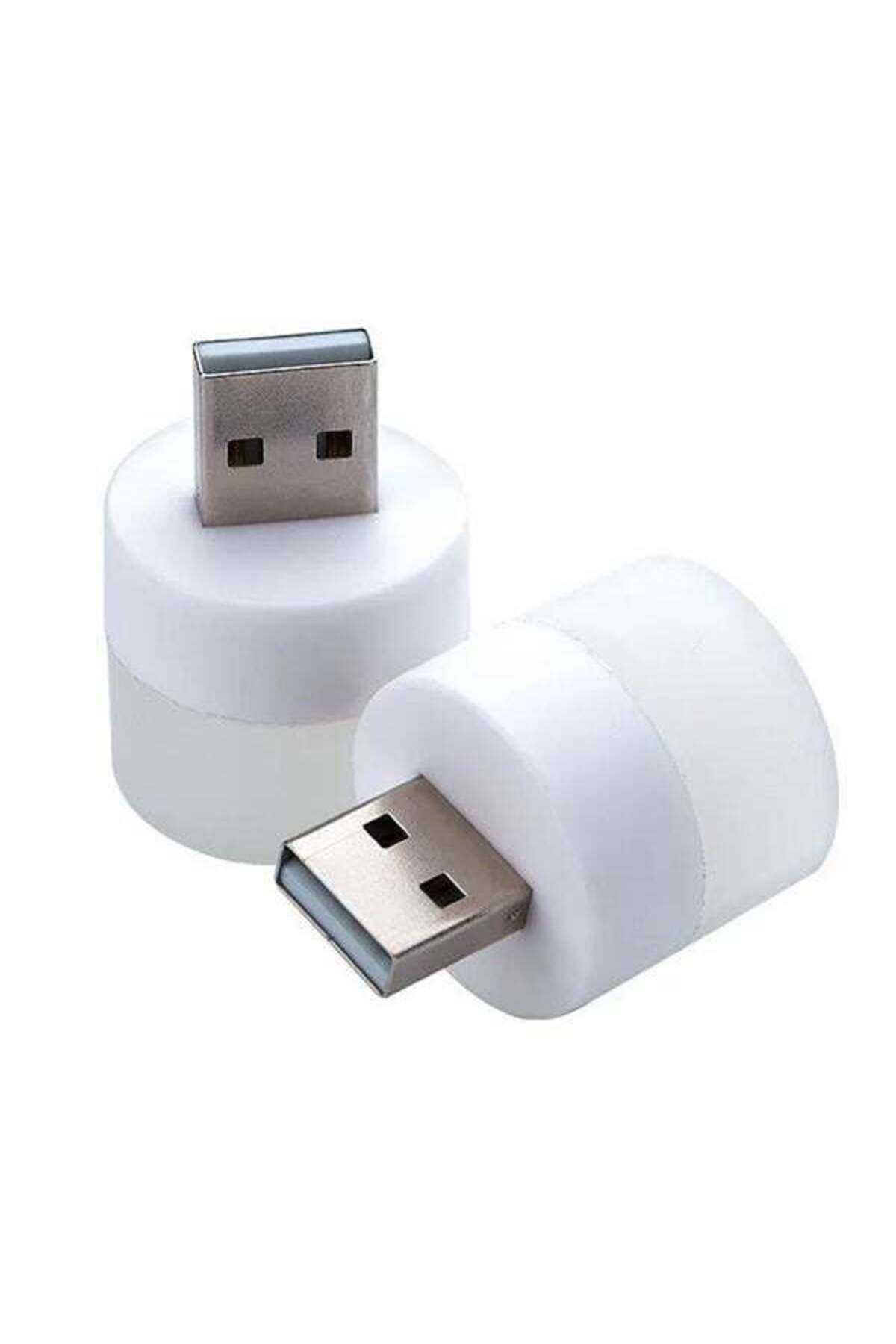 Modafiks Powermaster PM-20919 Powerbank İçin Taşınabilir USB Beyaz Led Gece Lambası