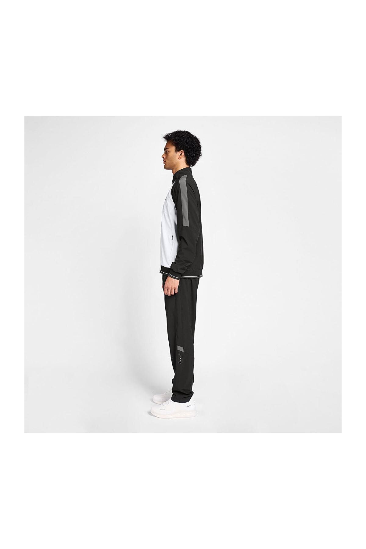 Lescon-25B-1040 Tracksuit White-Dark Blue 2