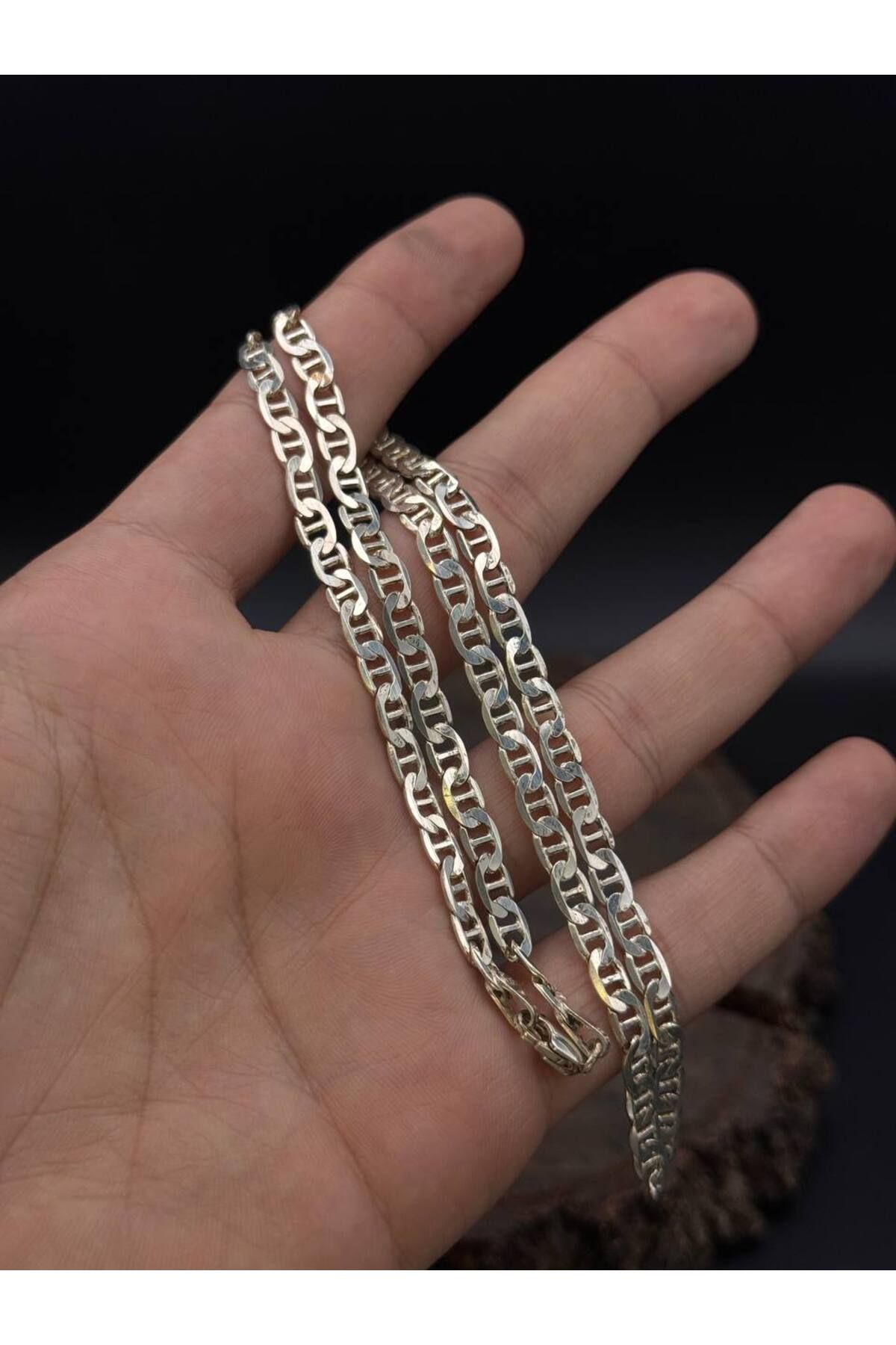 DESİGN OTTOMAN KUYUMCULUK 5MM BARLI 925 AYAR GÜMÜŞ KOLYE