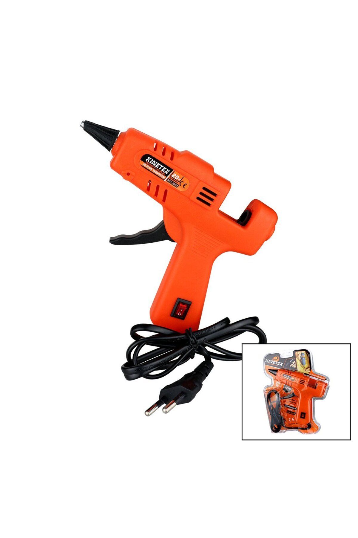 Modafiks 20W ANAHTARLI SICAK MUM SİLİKON TABANCASI (4767)