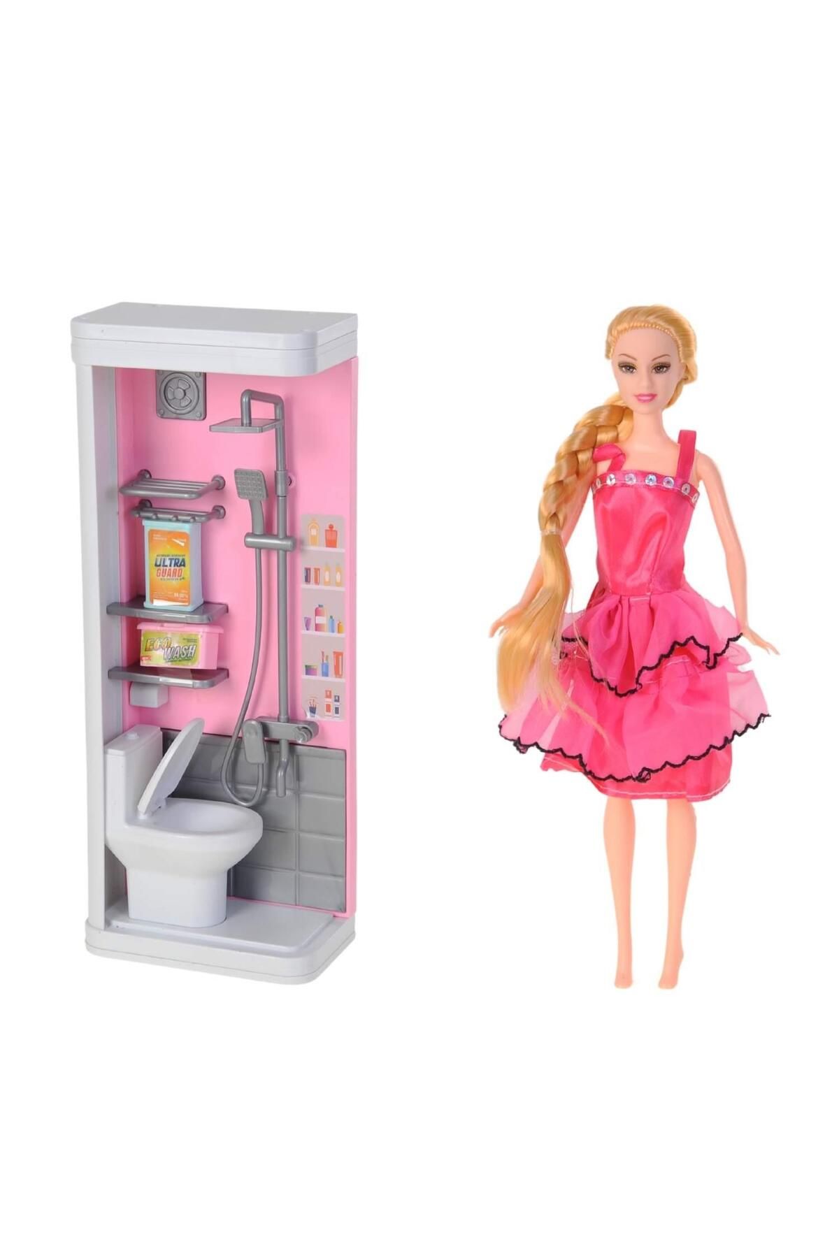 hak-iş oyuncak Baby Play Klozetli Banyolu Bebek