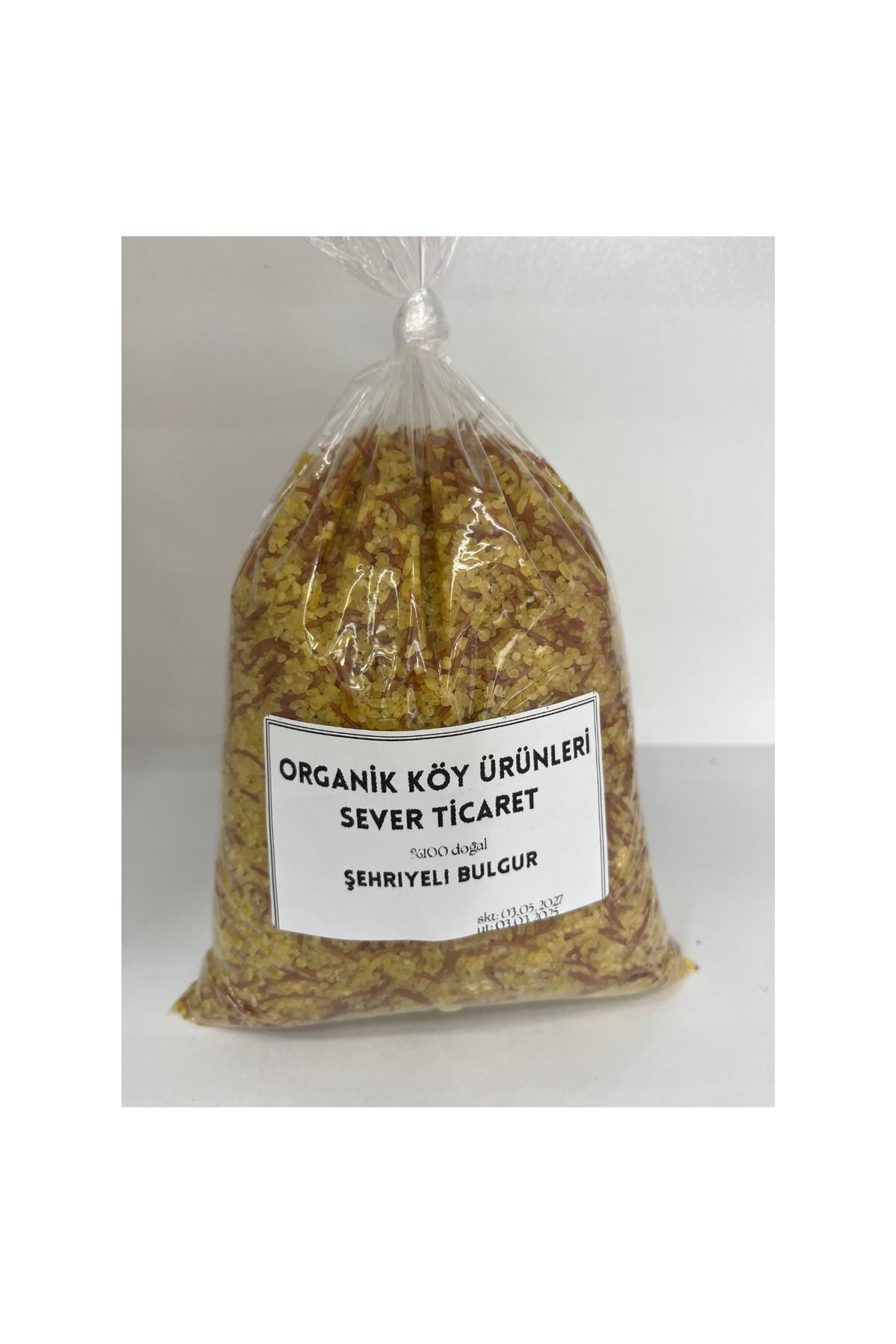 organik köy ürünleri sever ticaret Şehriyeli Bulgur