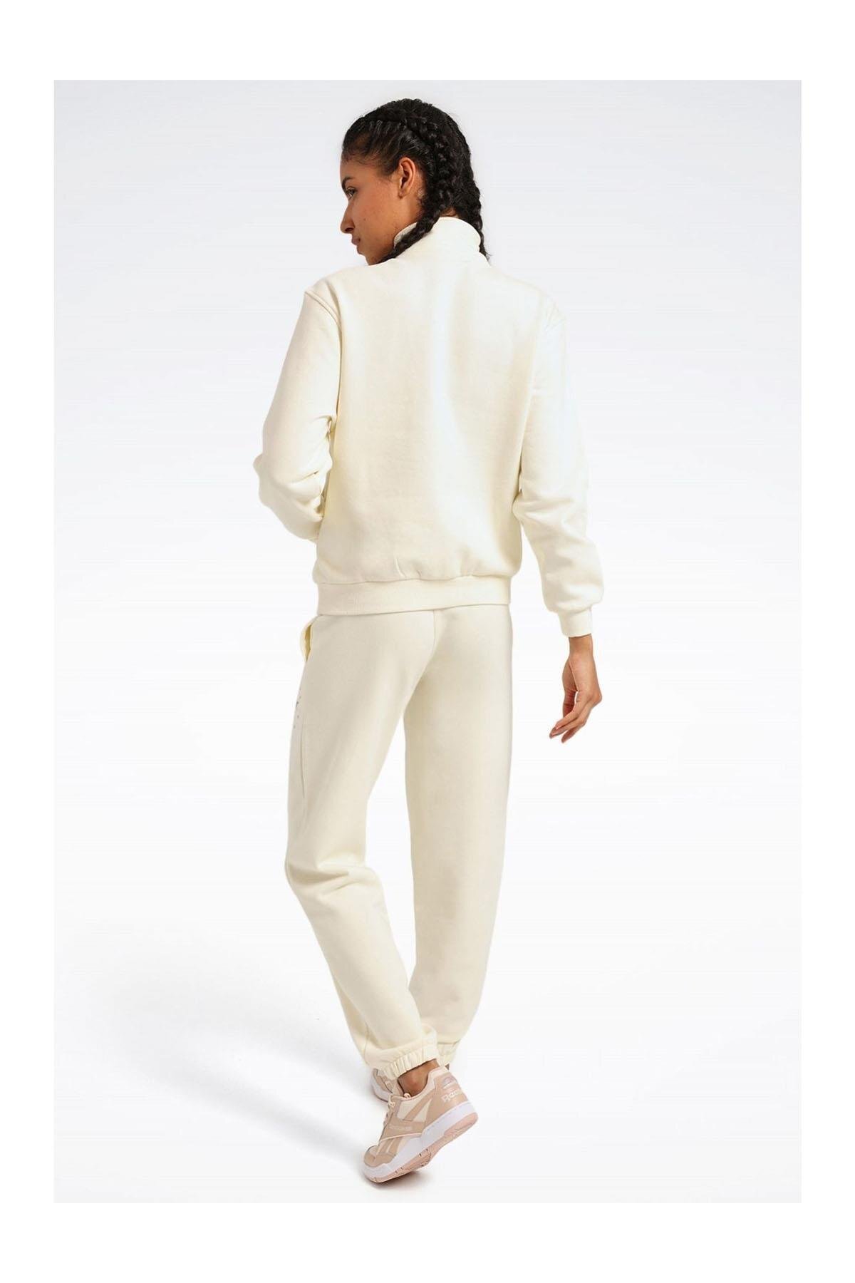Reebok Q3 IDE FLEECE MIDLAYER Giyim Kadın görsel 5