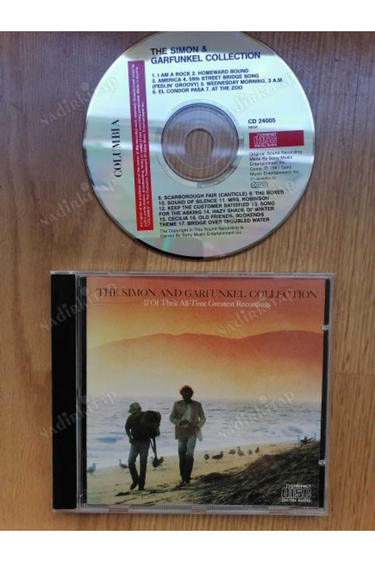 Plakperest SIMON & GARFUNKEL COLLECTION -17 of Their All Time Greatest Recordings CD-2.EL