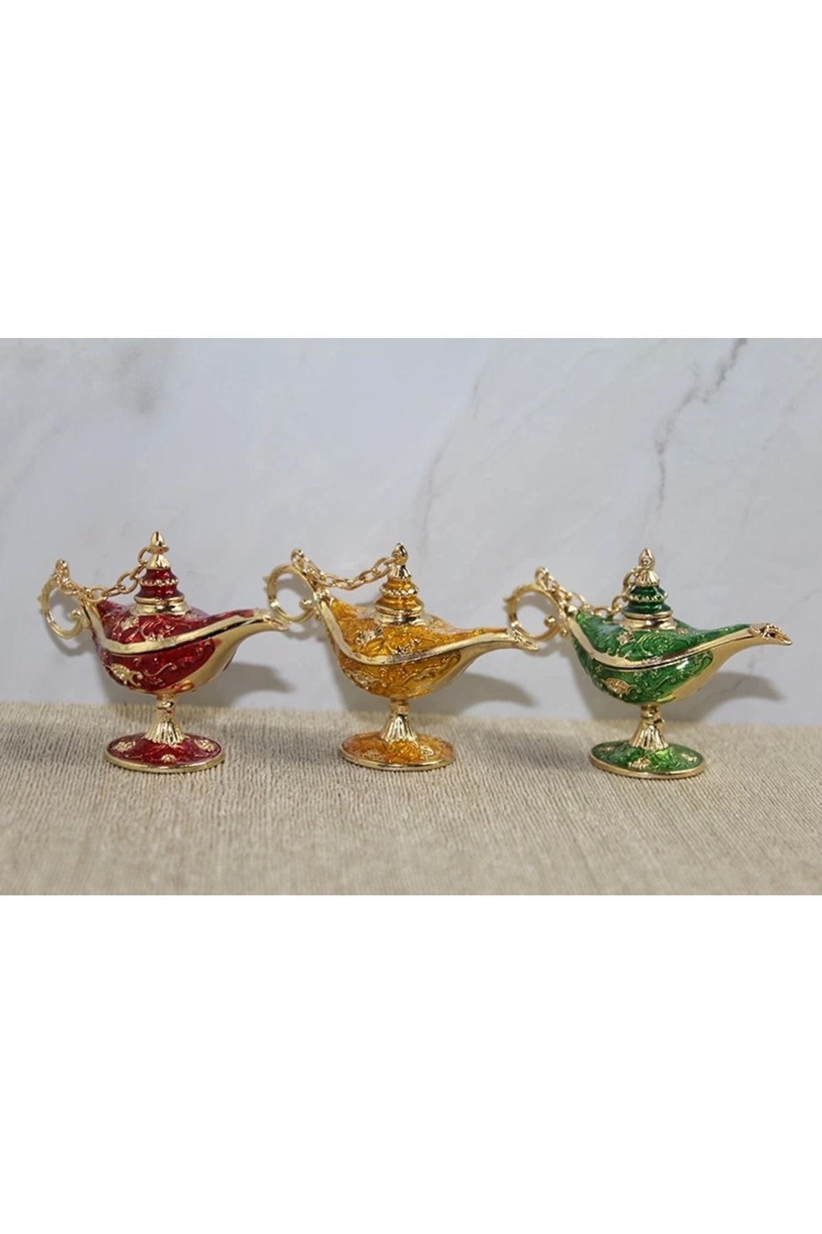 Yuba Avm Dekoratif   Taşlı Minik Figür Alk4152  Kırmızı