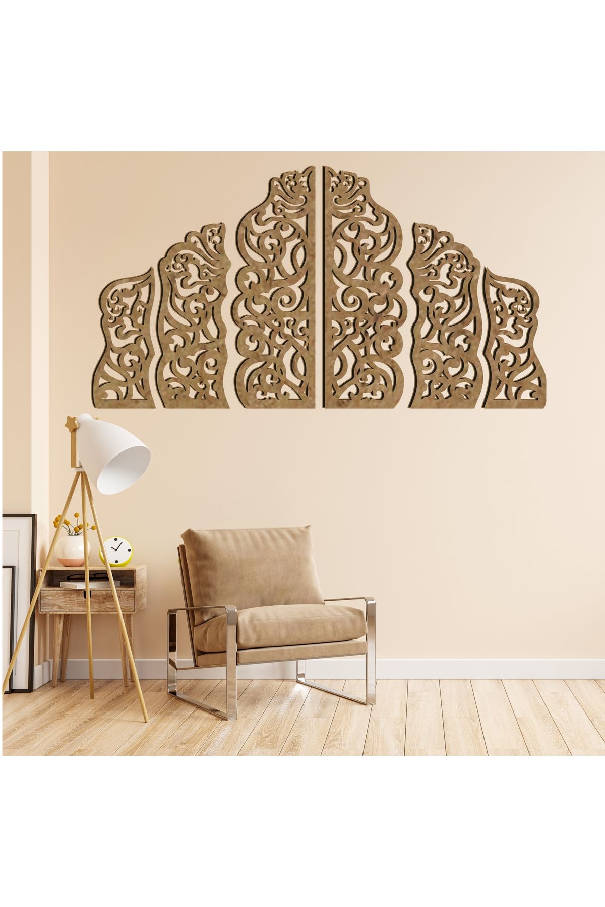 Grand Fine Art Altı Parça Renkli MDF Panel Tablo