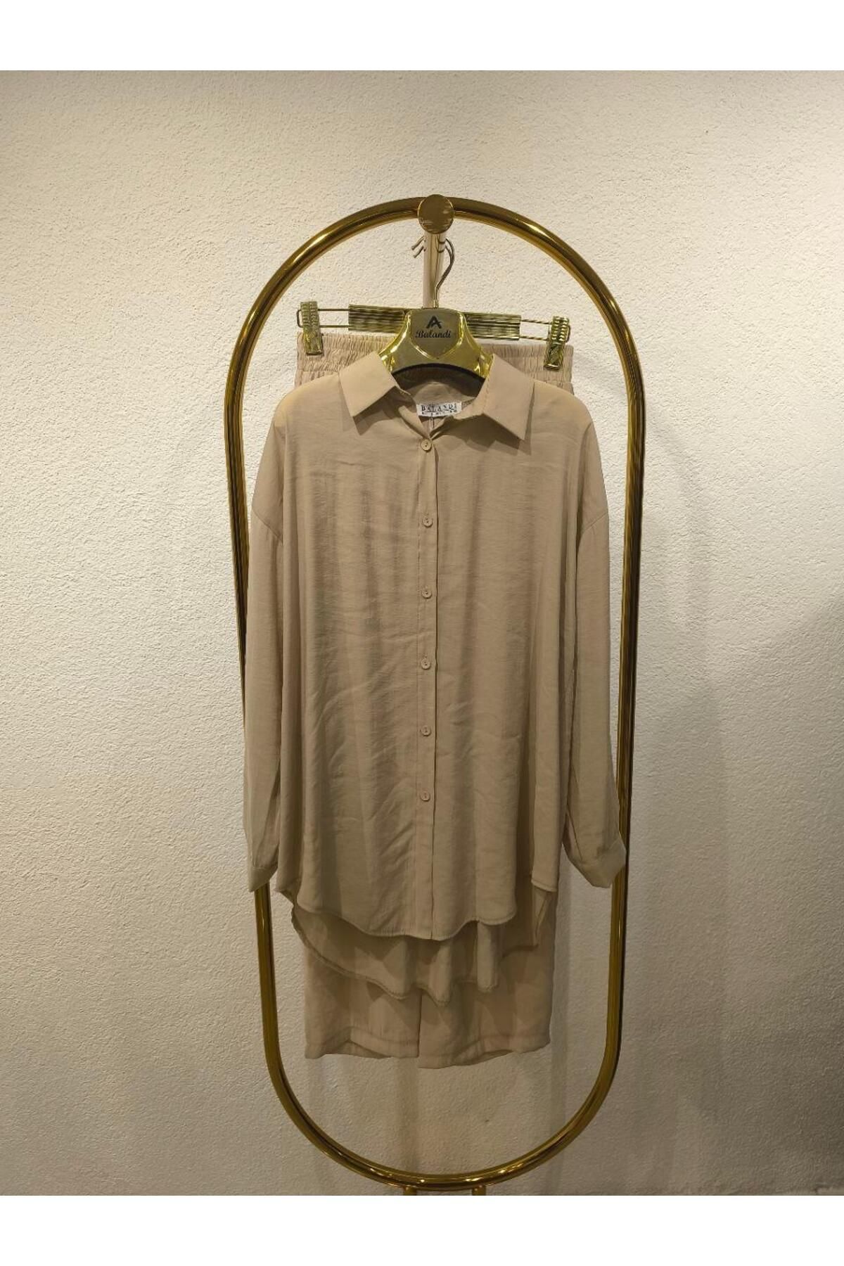 Misscix Official Oversize Gömlek & Şort Takım