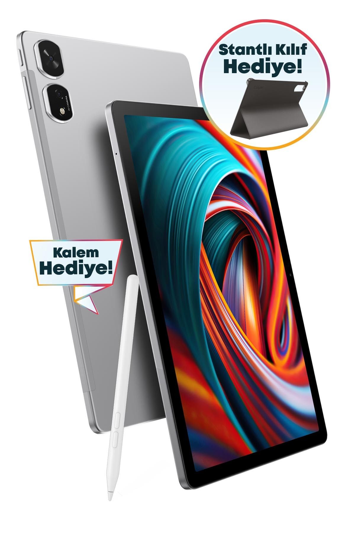CASPER VIA S50 PEN 4GB RAM 128GB 11" FHD+ Tablet + Casper tablet kılıfı + kalem