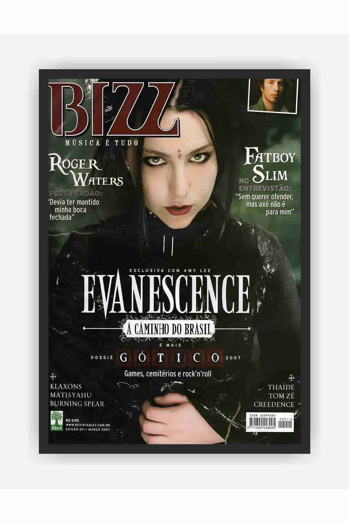 fırsatlar diyarı Evanescence - Amy Lee Rock Müzik Kağıt Poster - Çerçevesiz
