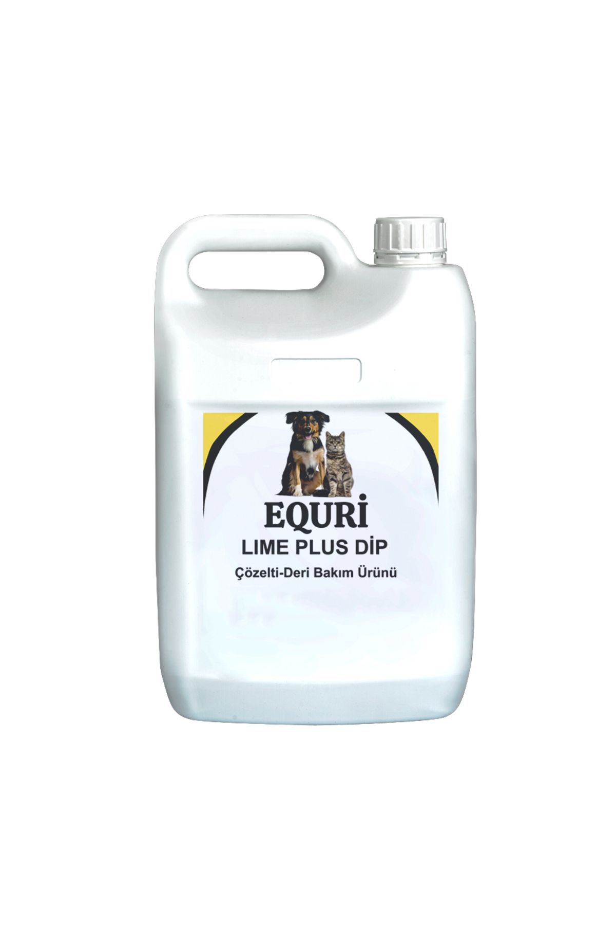 EQURİ Lime Plus Dip Yetişkin Kedi Köpek ve Tüylü Hayvanlar İçin 5 Lt