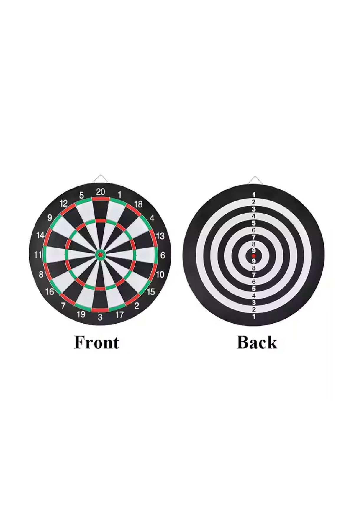 rexa-Magnetic Double-Sided Dart Board Game with Safe Flat-Tip Darts for Kids and Adults 2
