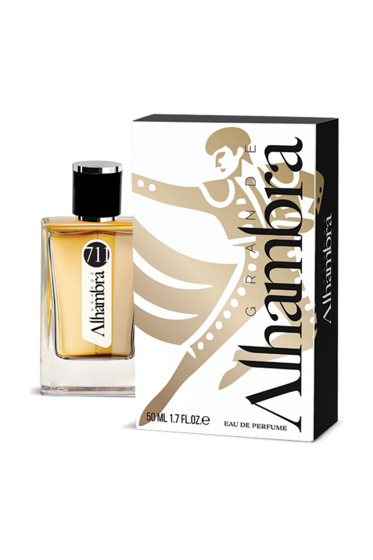 Grande Alhambra GA 711 Erkek 50 ml Parfüm Edp Fresh ,orkide, zencefil, sandal vetiver, nane Pembe biber, tütsü