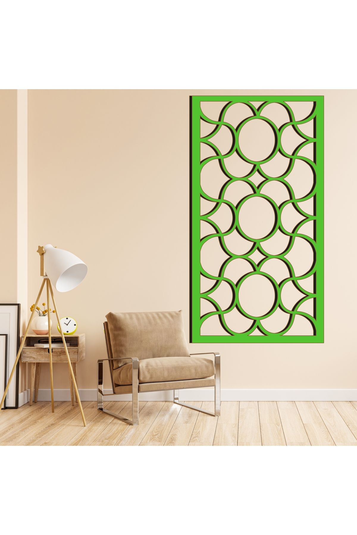 Grand Fine Art Tek Parça Renkli MDF Panel Tablo