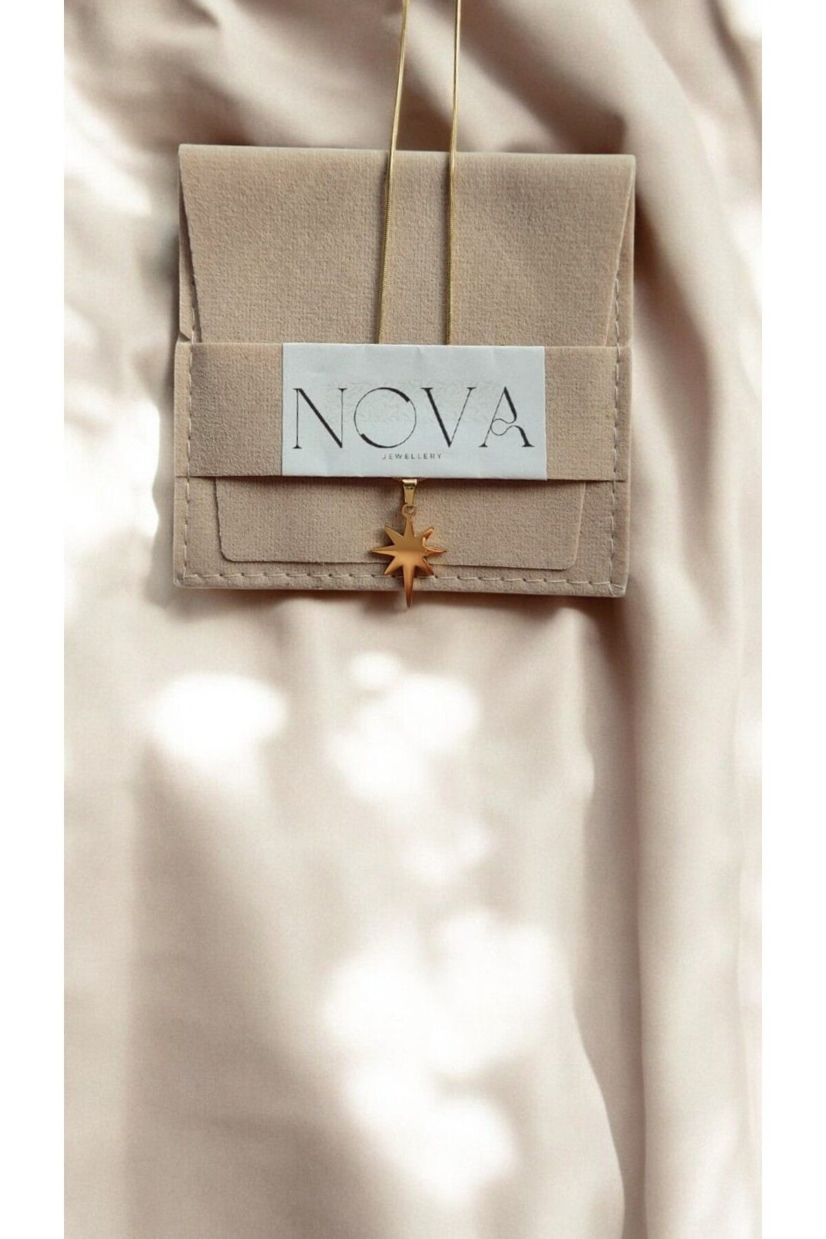 NOVA JEWELLERY Kuzey Yıldızlı Paslanmaz Çelik Kolye |STEEL NECKLACE