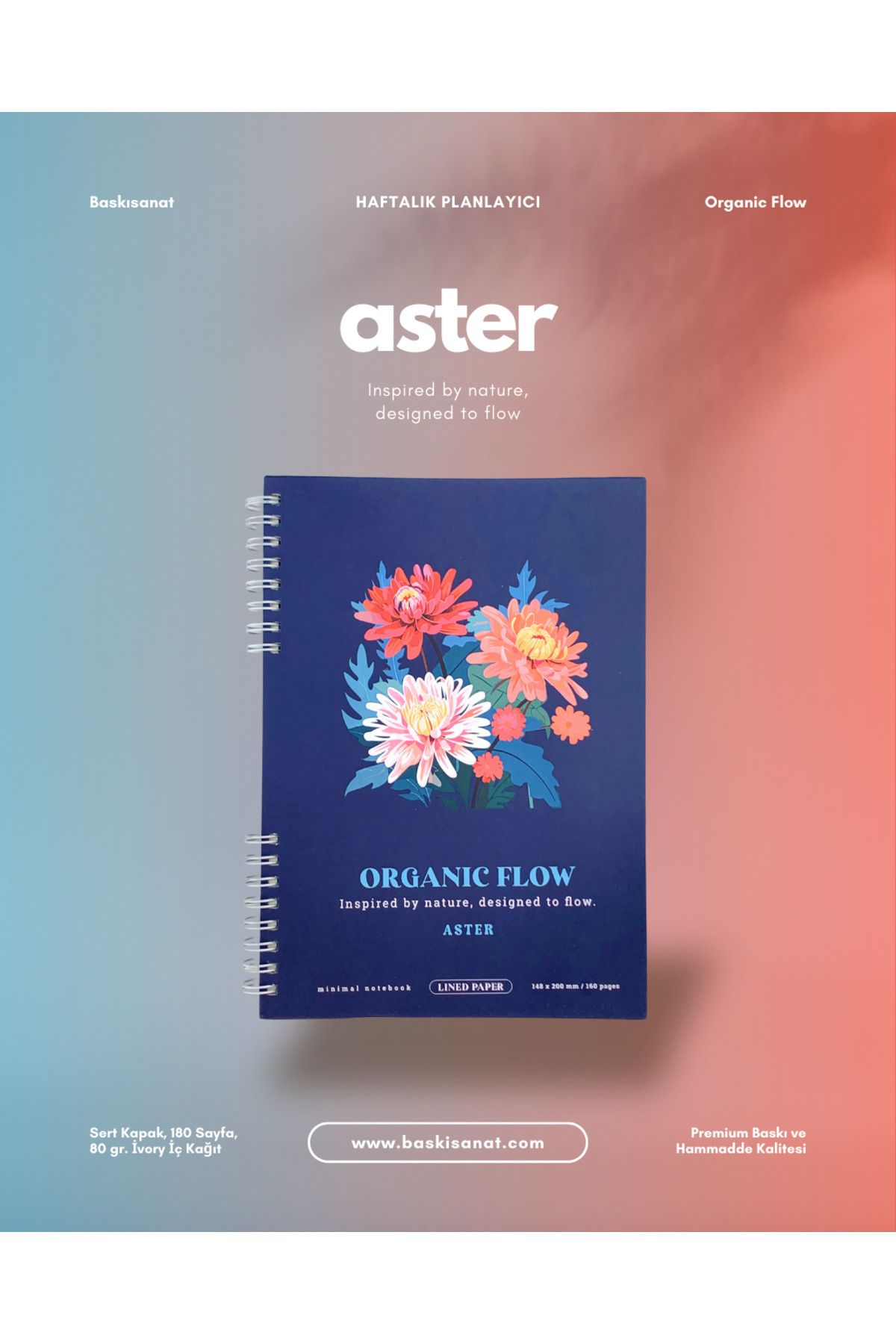 BASKISANAT Organic Flow - Aster