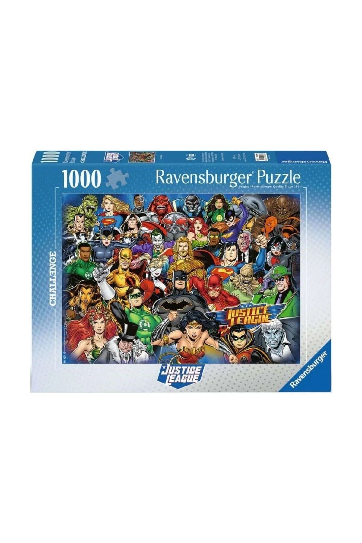 RAVENSBURGER 120005650 DC Rekabet 1000 parça Ravensburger Puzzle