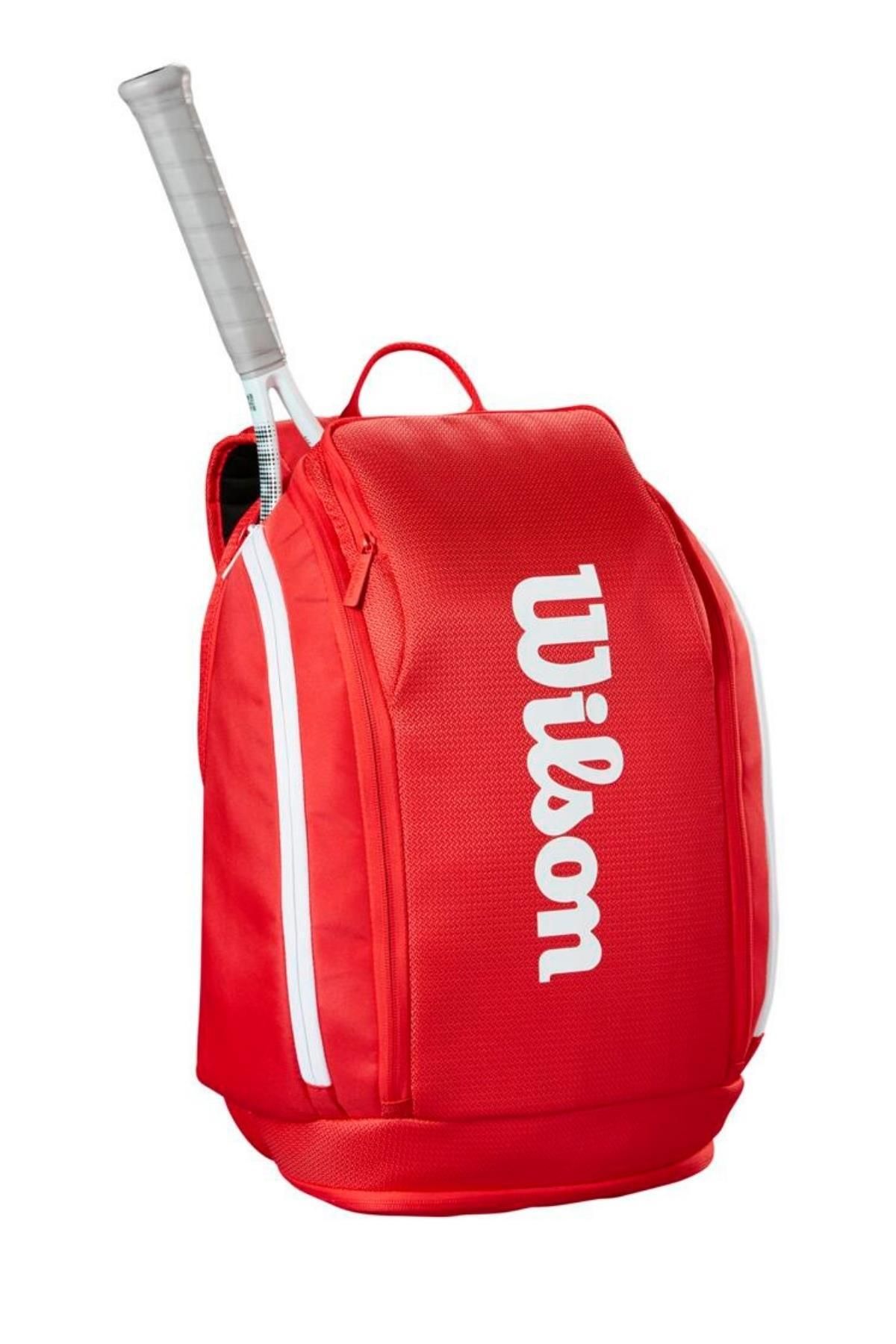 کیف تنیس کوله پشتی سوپر تور قرمز Wilson