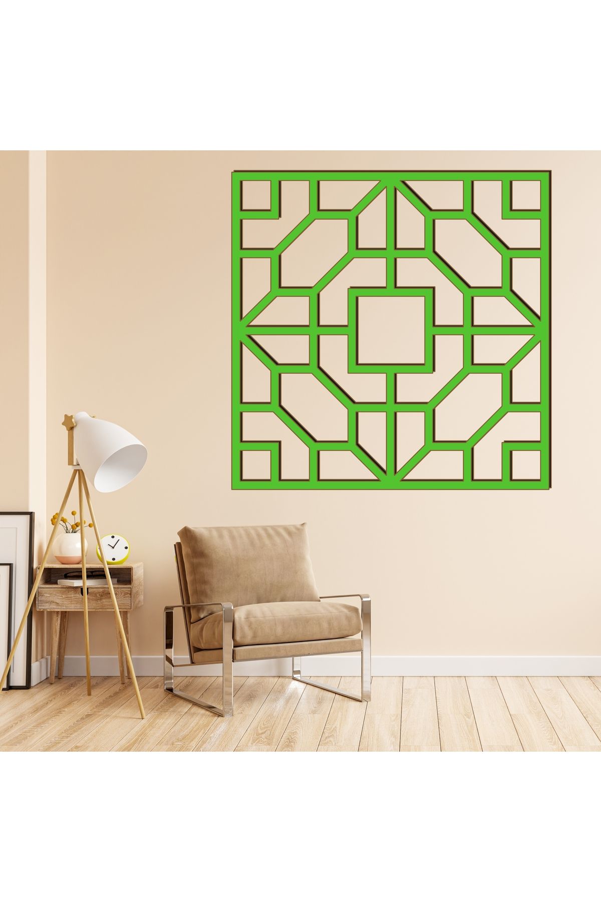 Grand Fine Art Tek Parça Renkli MDF Panel Tablo