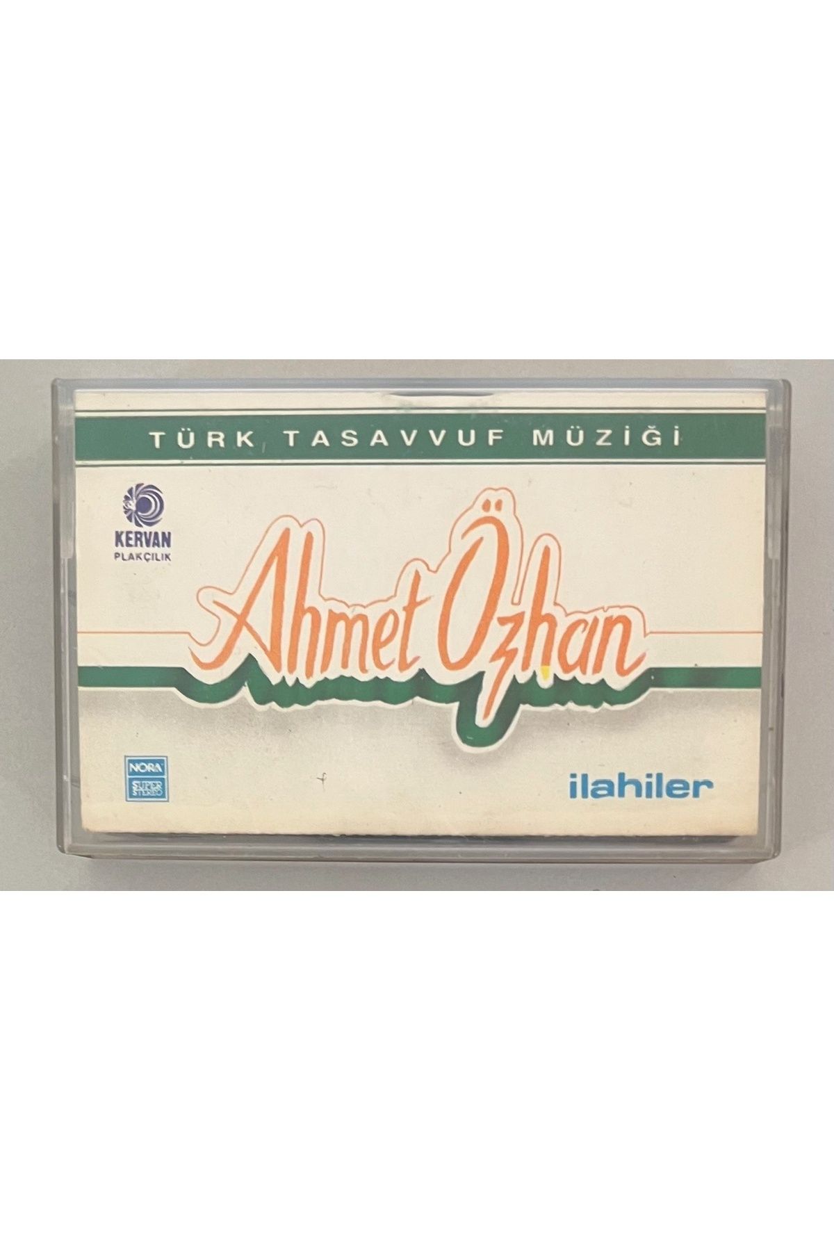 Plakevi İzmir Ahmet Özhan İlahiler Kaset (Orijinal Dönem Kağıt Baskı Kaset)