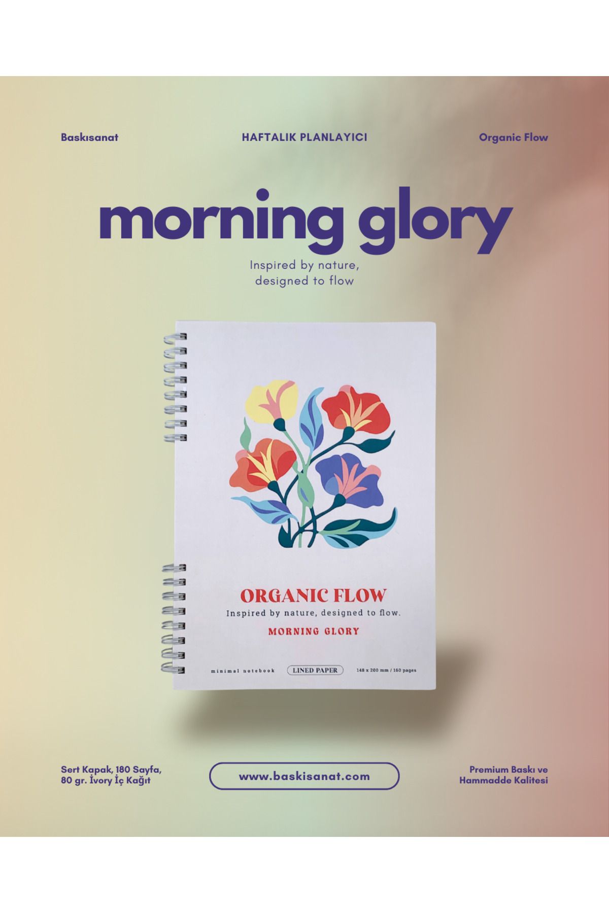 BASKISANAT Organic Flow - Morning Glory