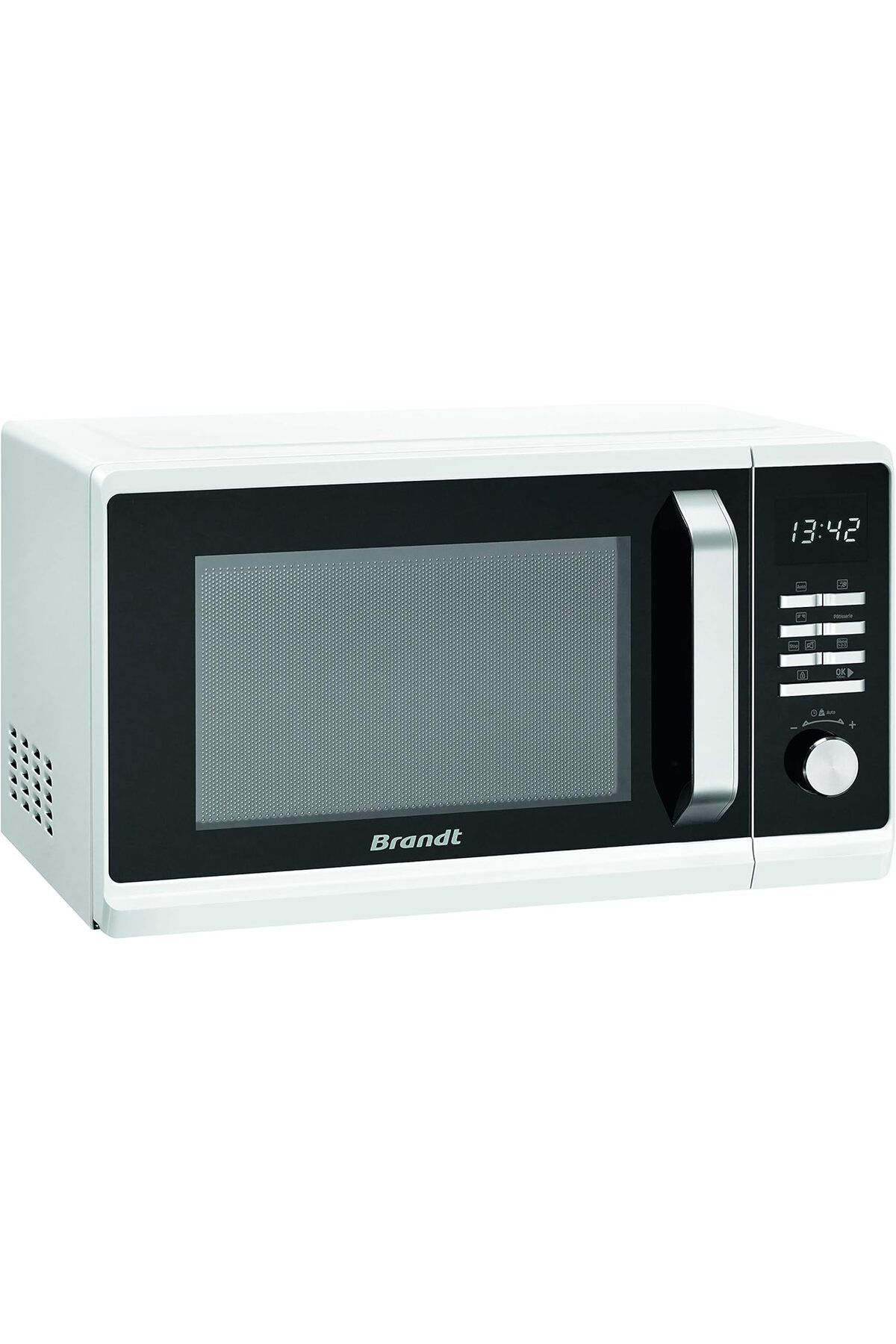 GÜMRÜK BEY Brandt SE2302WZ Otomatik Programlanabilir Paslanmaz Çelik Hazneli 23 Litre 800 W Mikrodalga Fırın