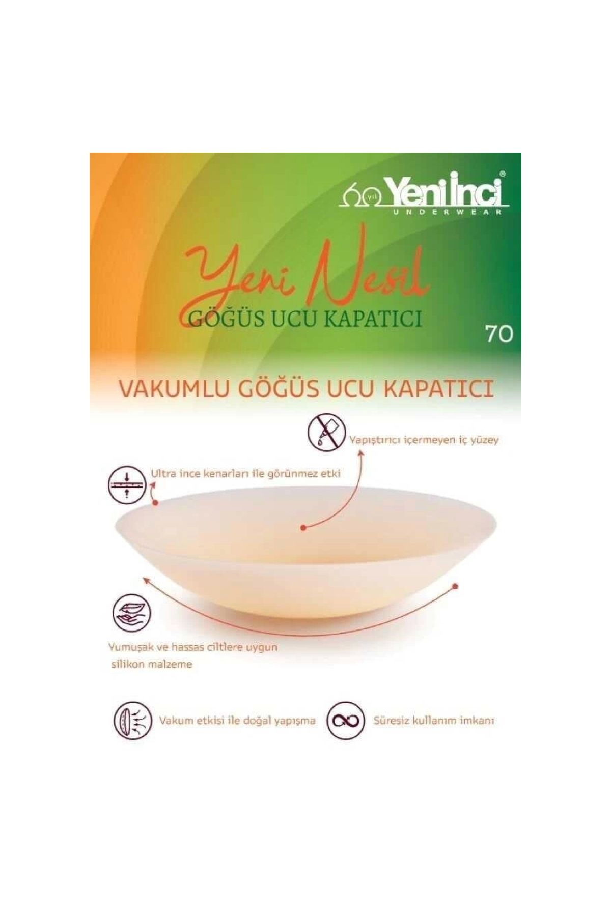 Narnuga MARSiLYAN- VAKUMLU GÖĞÜS UCU KAPATICI