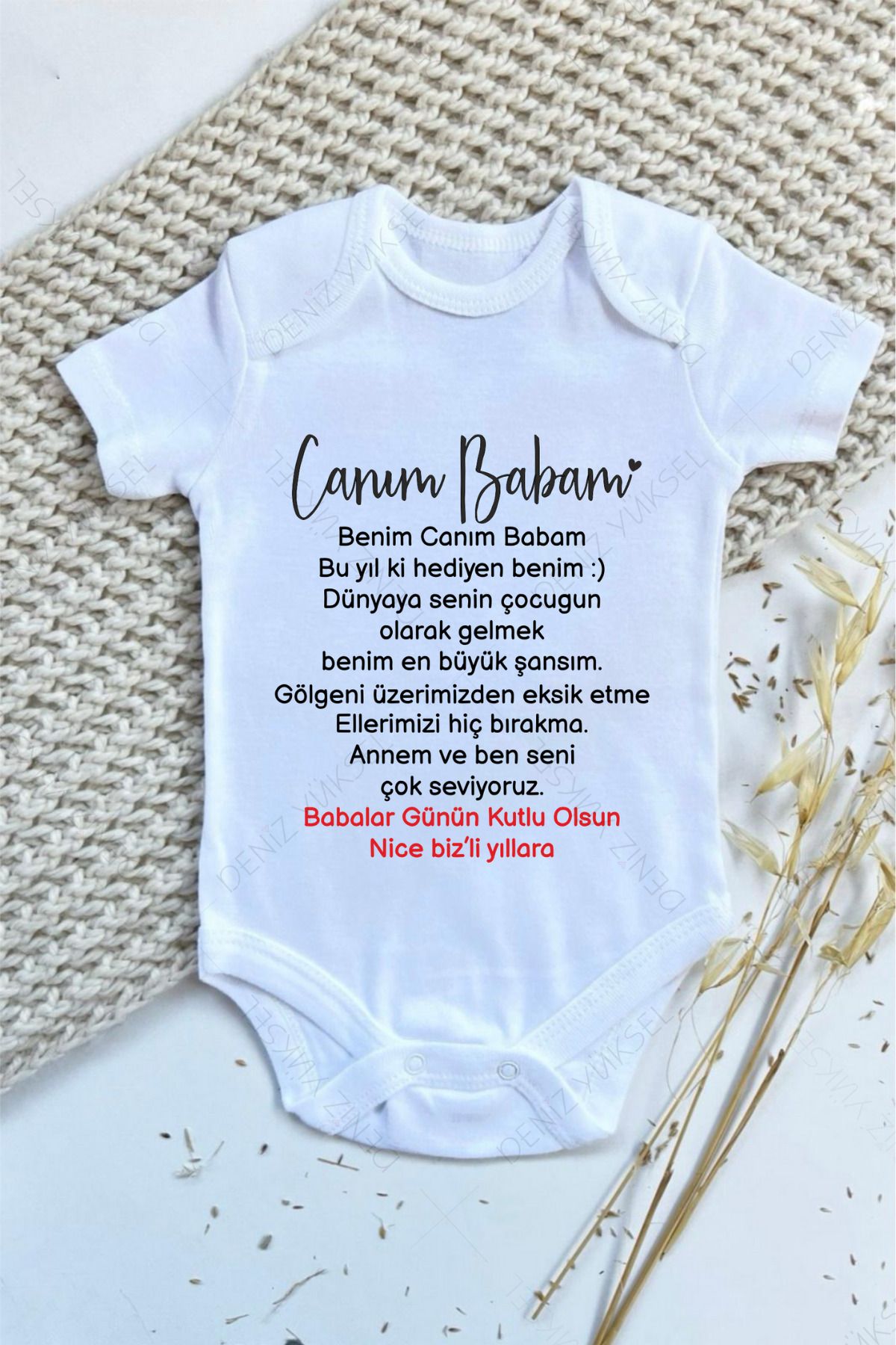 Deniz Yüksel Canım Babam Nice Bizli Yıllara Body
