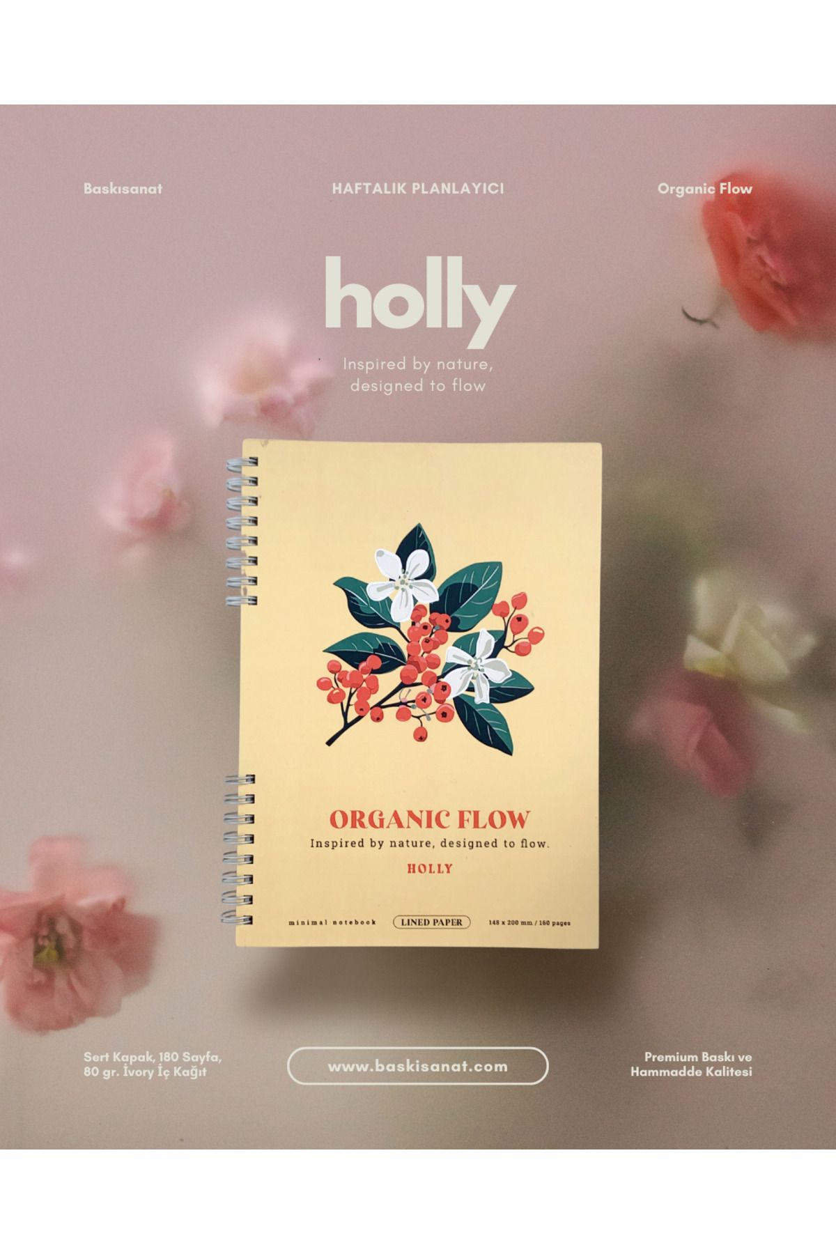 BASKISANAT Organic Flow - Holly
