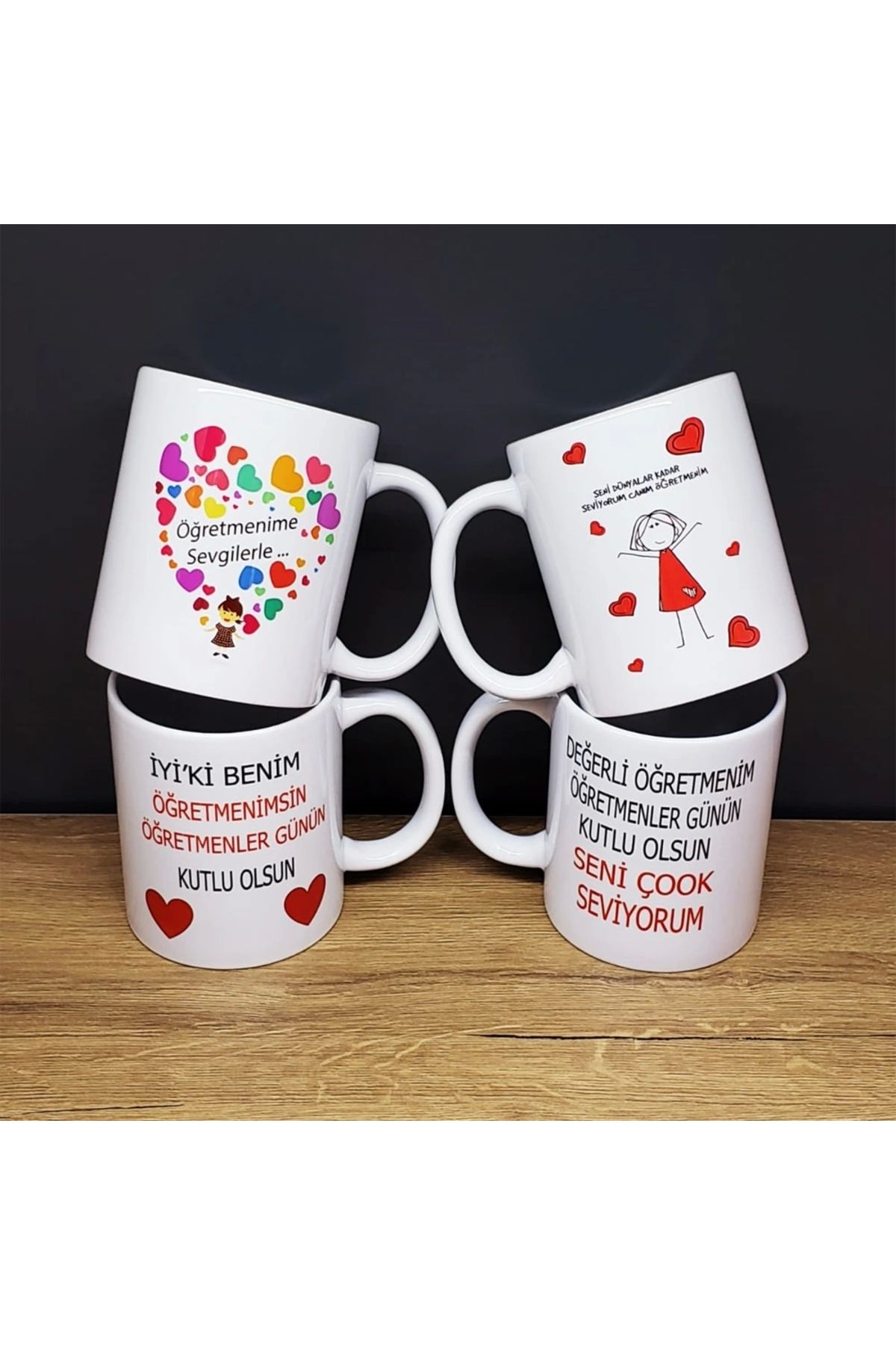 OurStyles Öğretmenler Gününe Özel Baskılı Kupa Bardak 1 Adet
