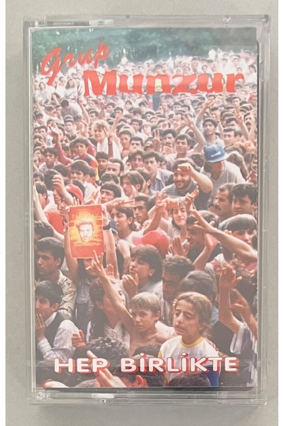 Plakevi İzmir Grup Munzur Hep Birlikte Kaset (Jelatininde Sıfır Orijinal Dönem Baskı Kaset)