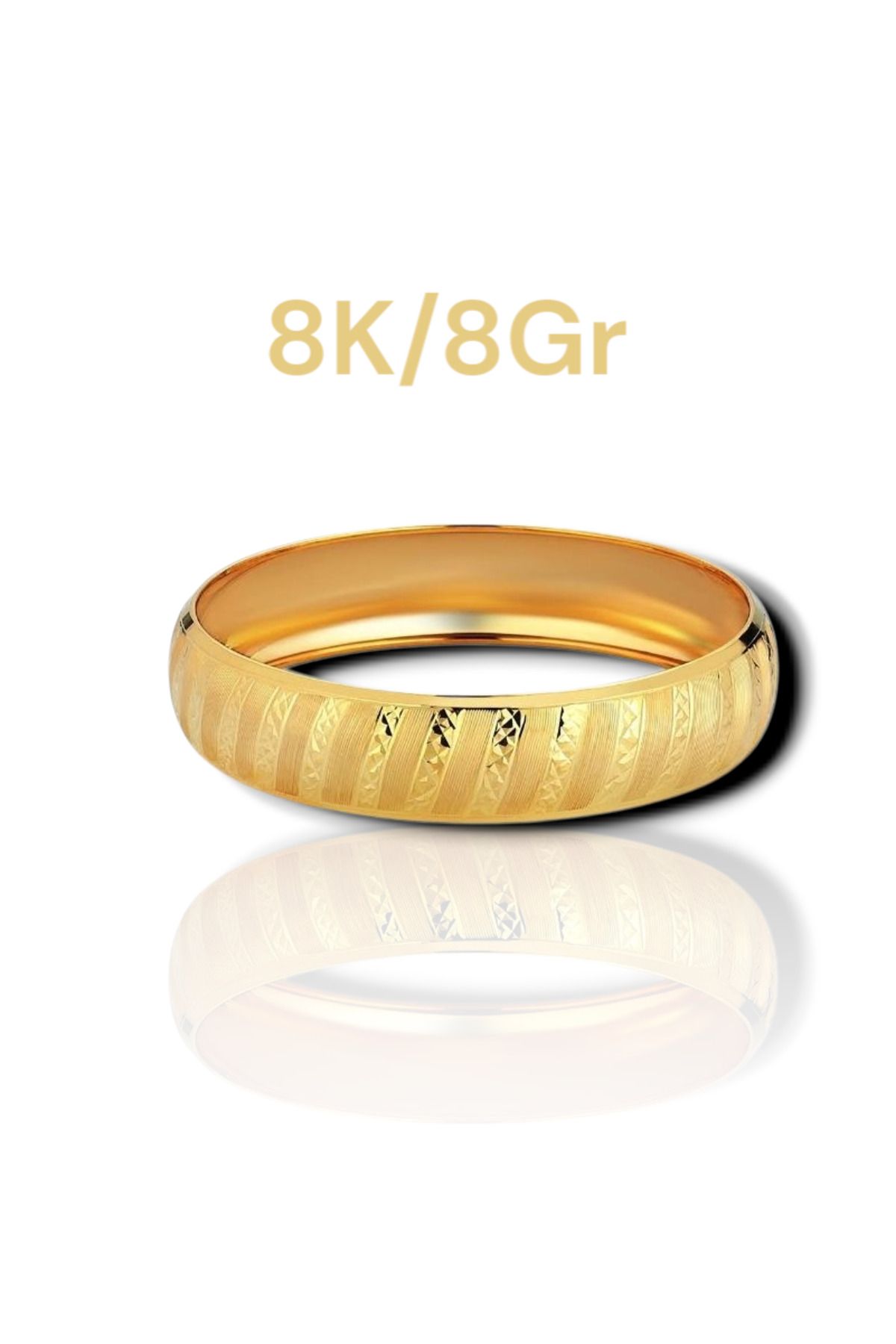 8GRAM ÇİZGİLİ KALEMLİ ŞIK BİLEZİK