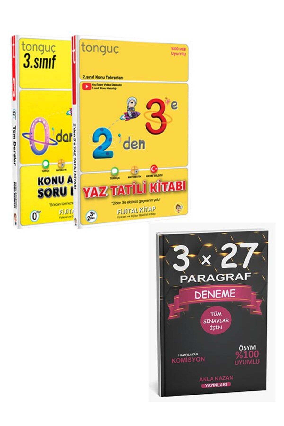 Anla Kazan Yayınları Tonguç 2 den 3 e Hazırlık Seti Tonguç Akademi