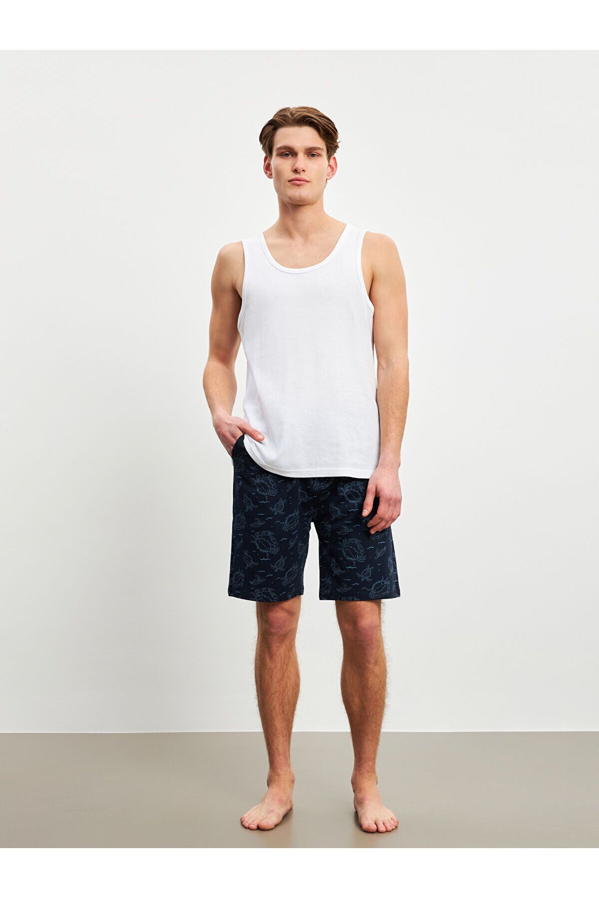 LC Waikiki Standart Kalıp Erkek Pijama Alt Şort