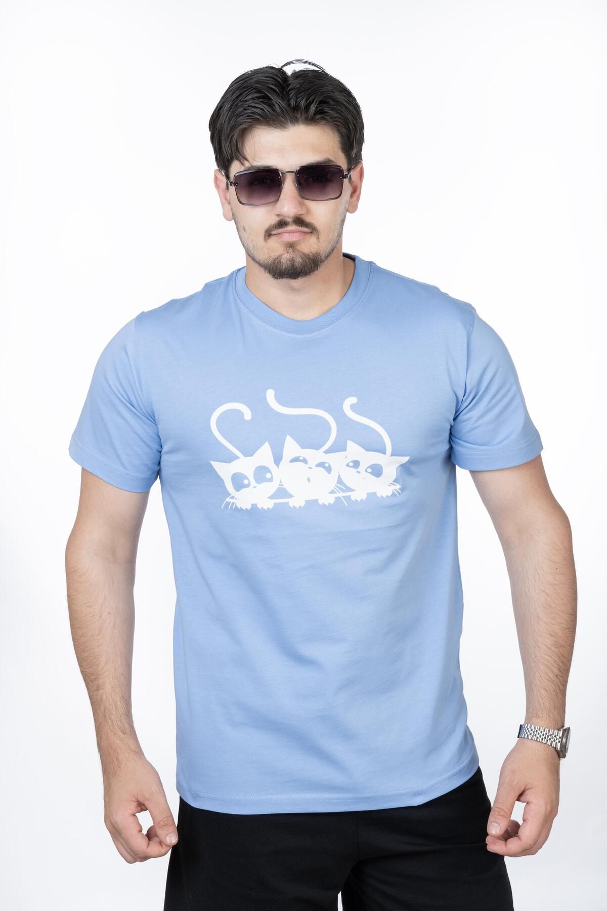 MARİA T-SHIRT BLUE