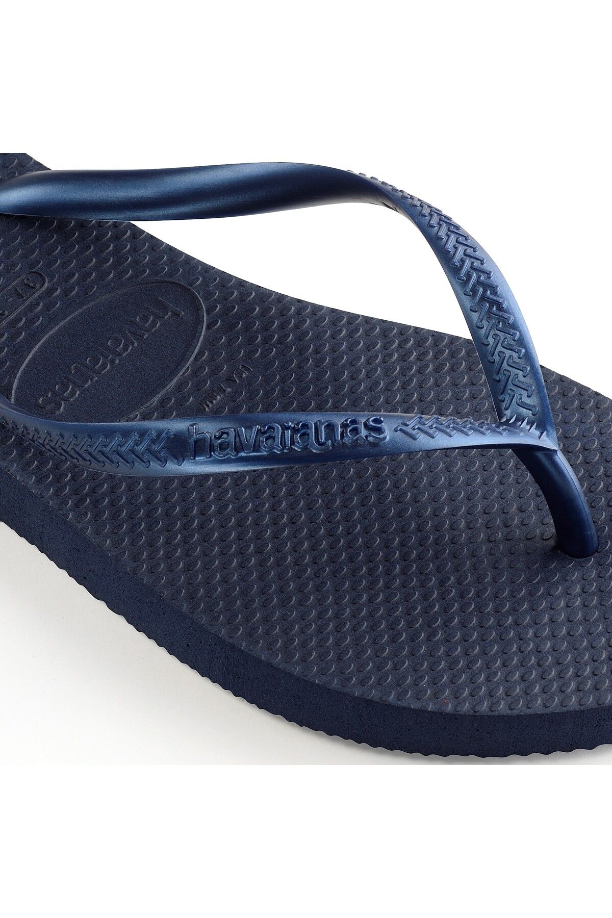 دمپایی آبی زنانه دریایی باریک نیروی Havaianas