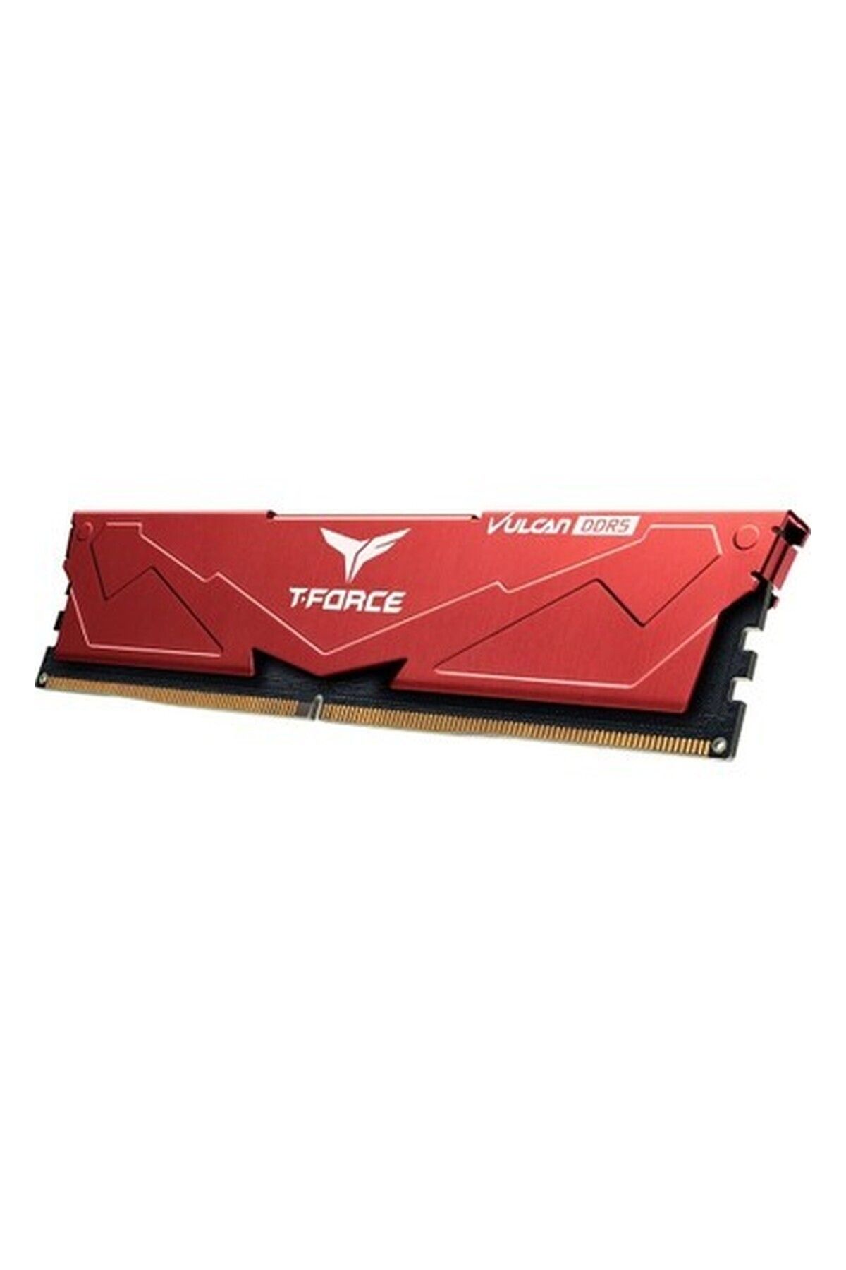 TEAM T-Force Vulcan Red 16GB (1X16) Ddr5 CL38 Ram (FLRD516G6000HC38J01)
