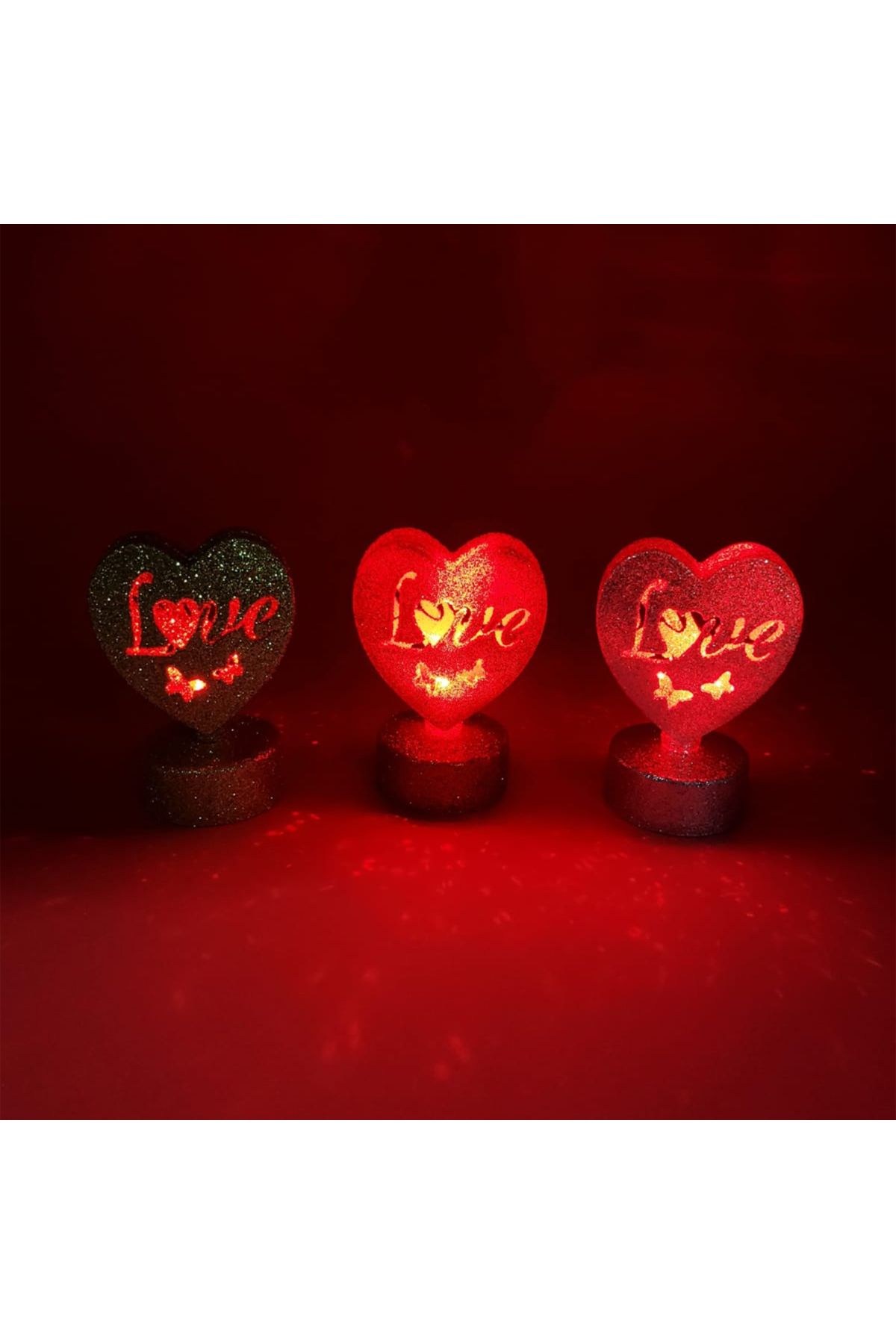 Fixport Işıklı Love Kalp