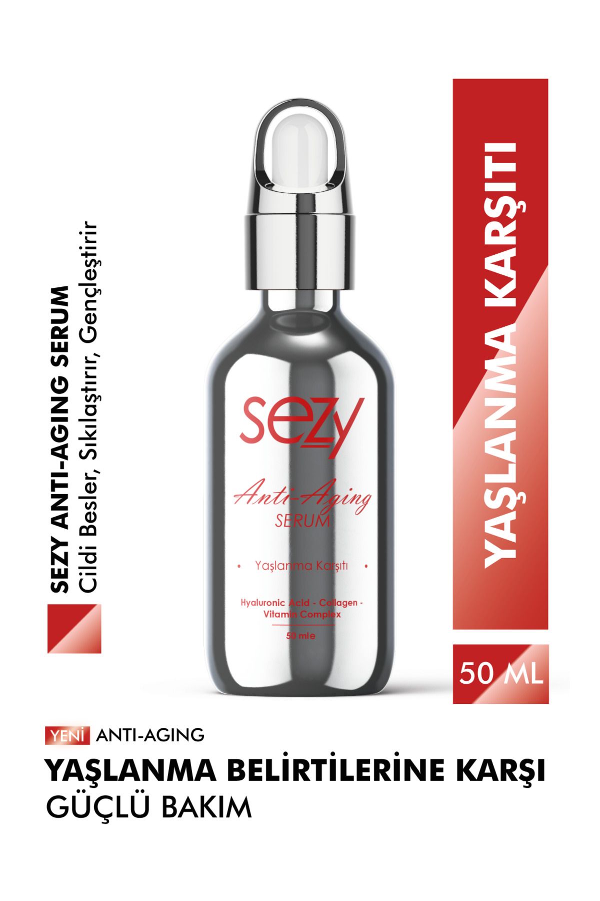 Msk - Sezy Sezy Anti-aging Yaşlanma Karşıtı Serum - Kırışıklıklara Karşı Günlük Bakım