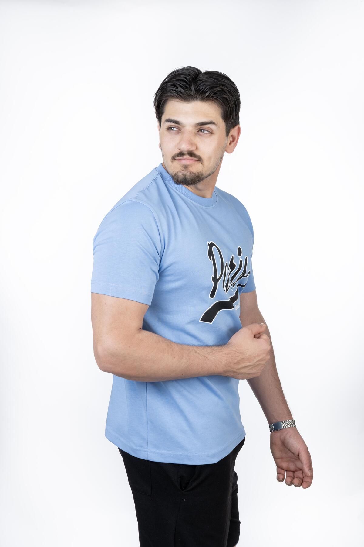 MARİA T-SHIRT BLUE