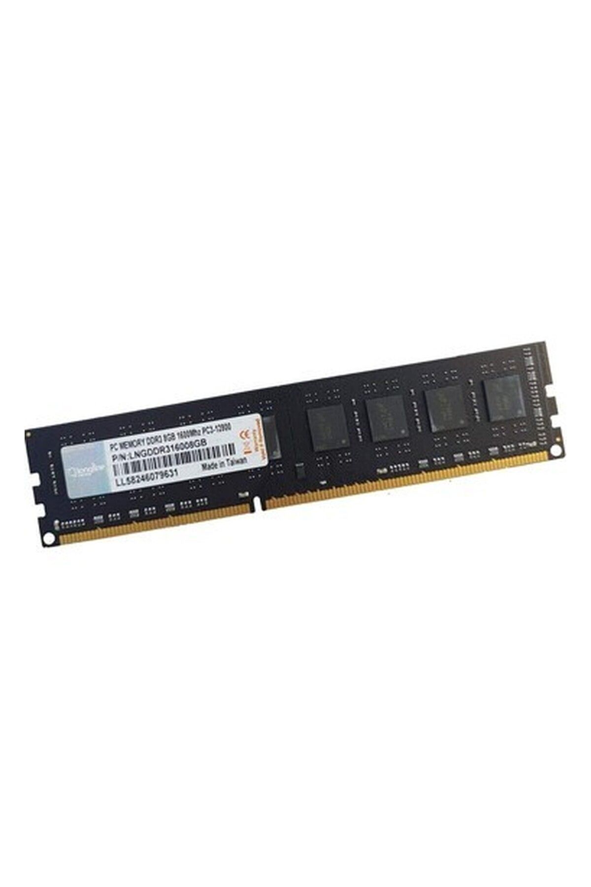 NcK LNGDDR31600DT/8GB 8gb Ddr3 1600MHZ Masaüstü Pc Bellek CL11 PC3-12800