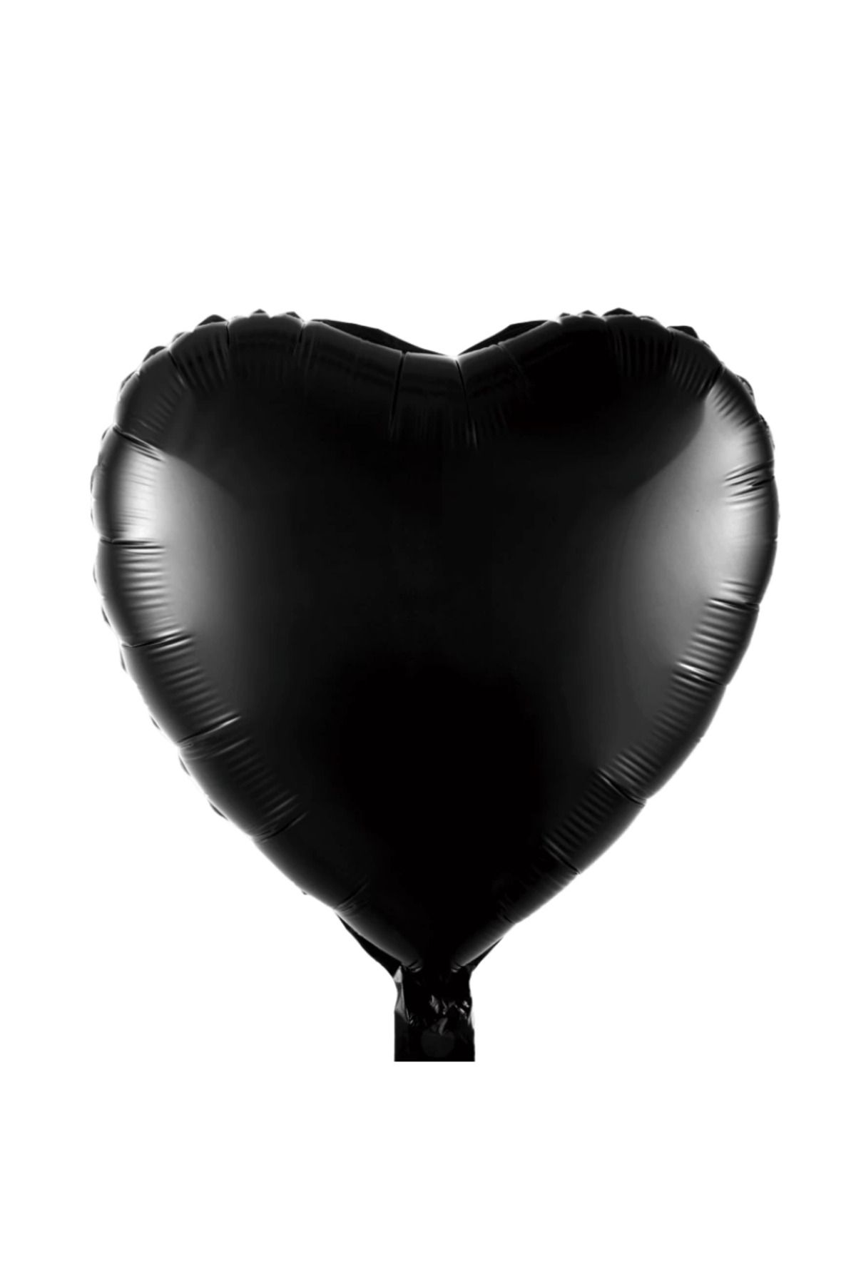 tedaks 1 Adet 18 İnç 45 Cm Kalp Folyo Balon Siyah