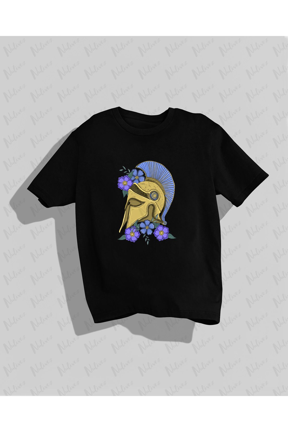 Nulivez Anime Baskılı Yüksek Kalite Kompakt Unisex Oversize T-Shirt