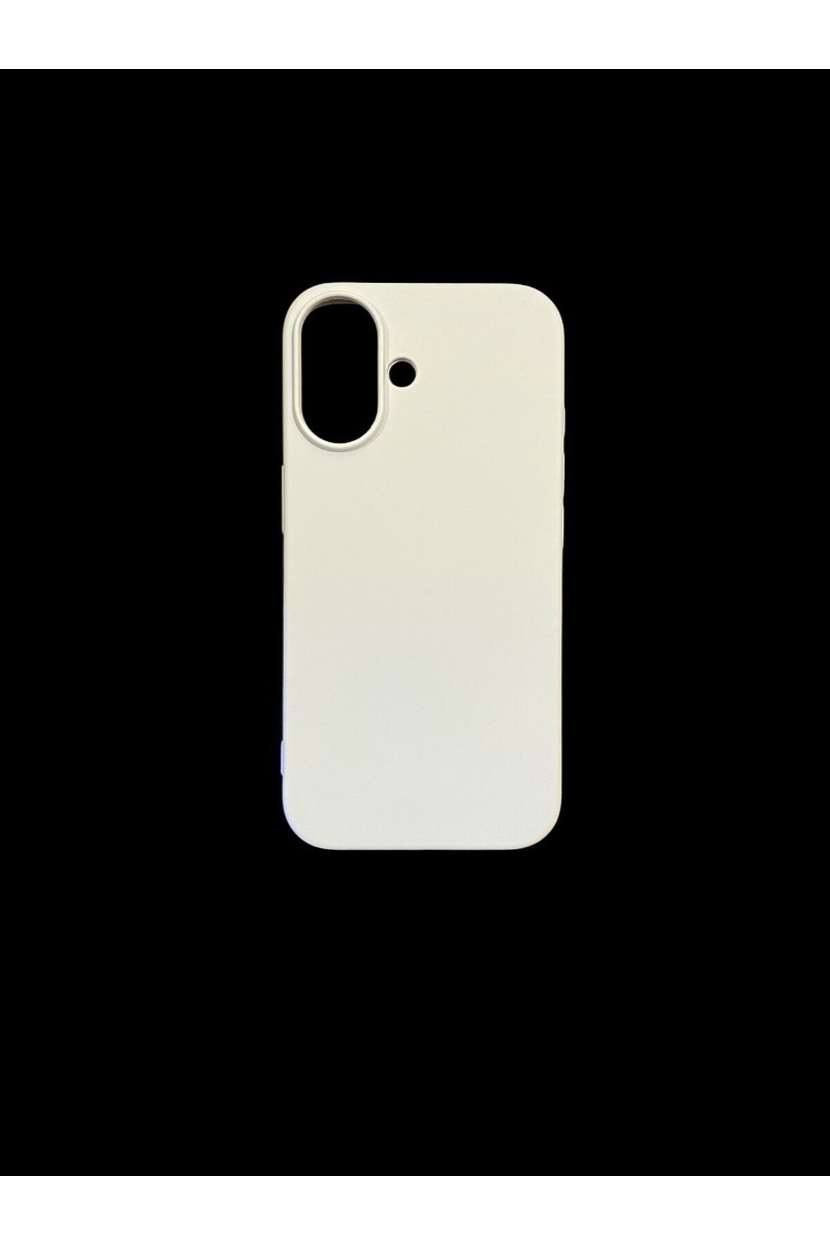 Digimanya Iphone 16 Uyumlu Kılıf Silikon Lansman Ve Esnek Beyaz