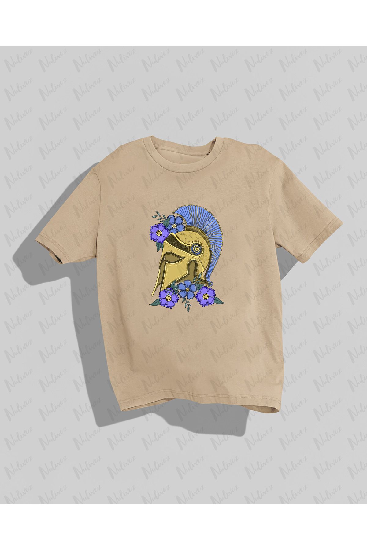 Nulivez Anime Baskılı Yüksek Kalite Kompakt Unisex Oversize T-Shirt