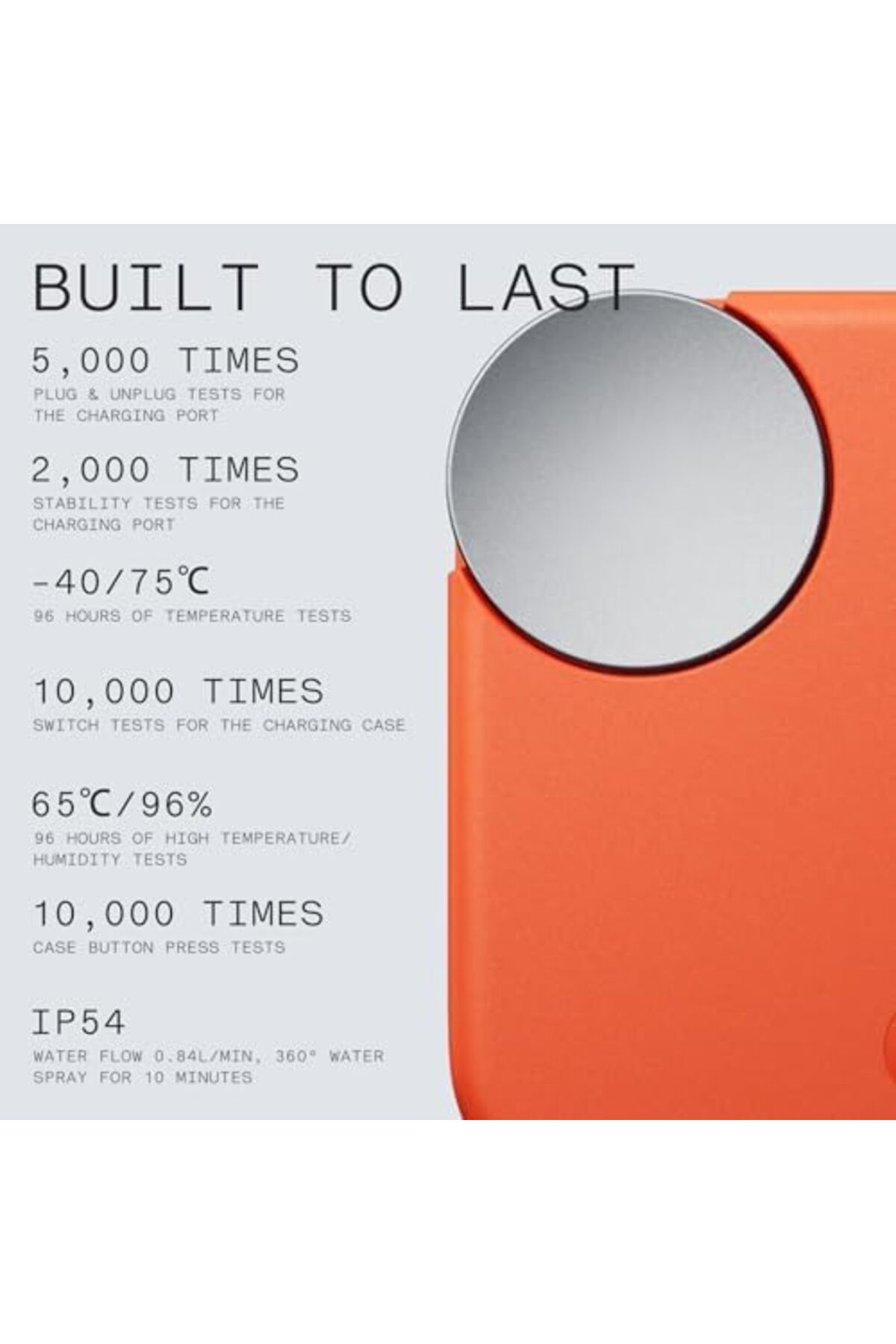 cmf by NOTHING-Buds Wireless Earbuds, 42dB Active Noise Cancellation, 35.5H Playtime, IP54 Waterproo 8