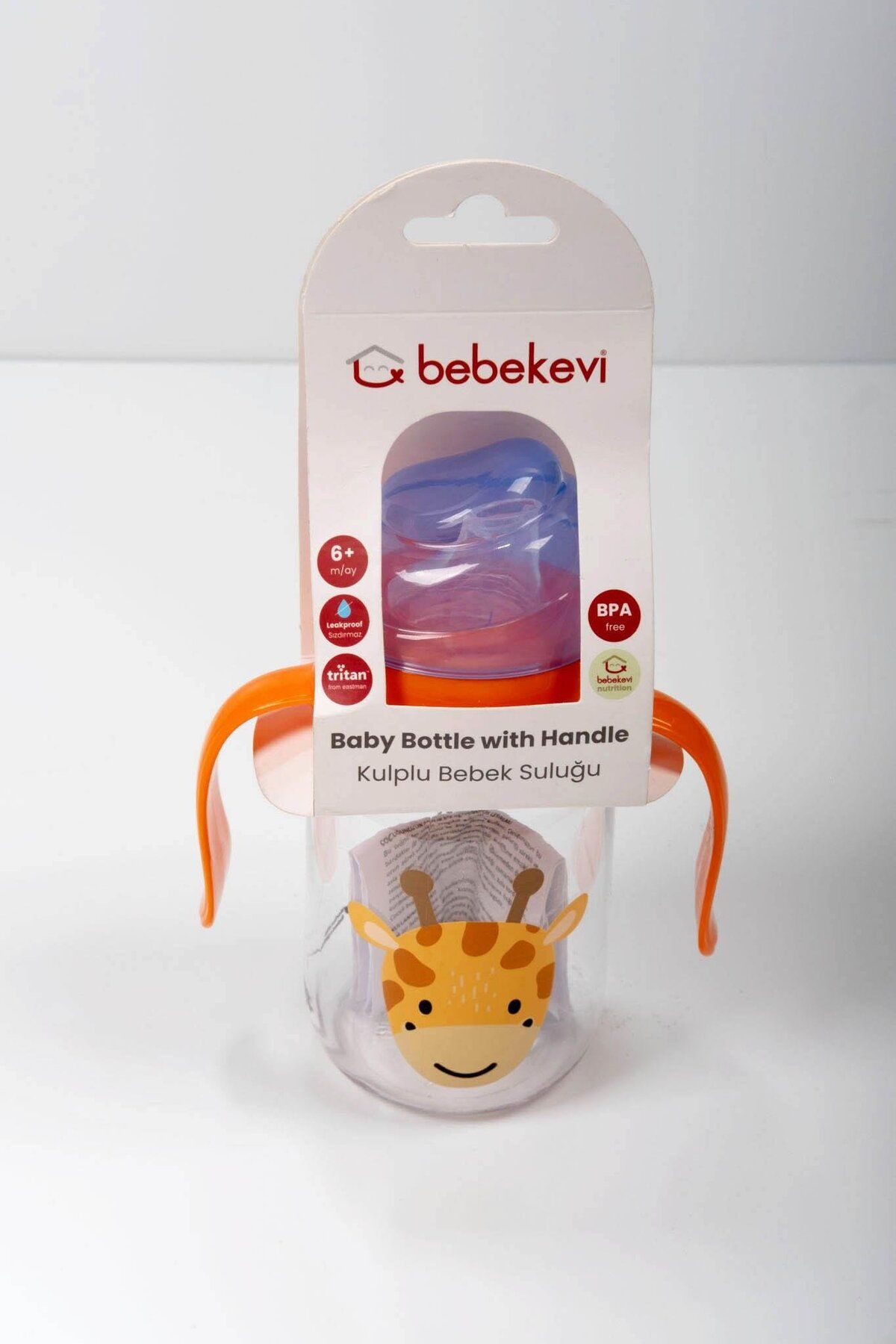 agugu Kulplu Bebek Suluğu Turuncu